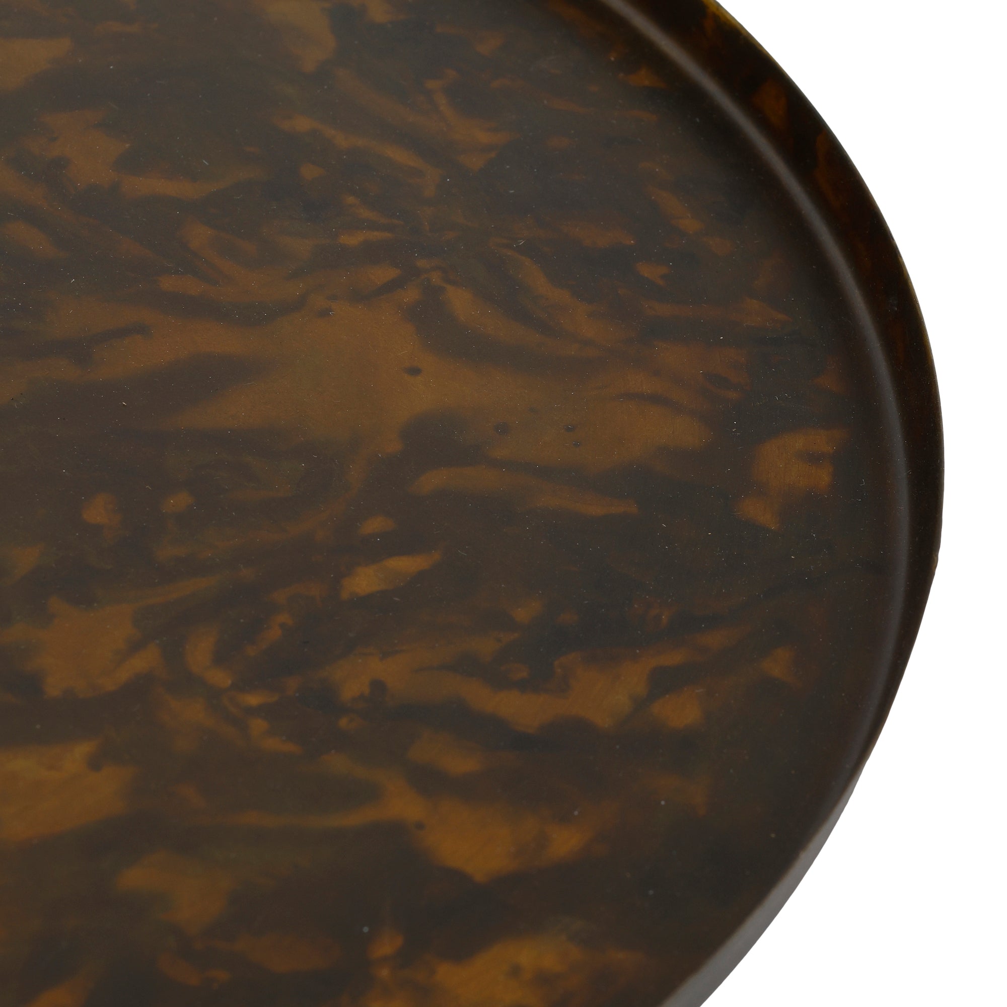 Cars Brass antique iron tray round XS