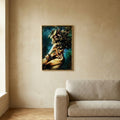 Tableau Melani — Verre Art Mural Image embrace nature Long