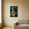 Melani Glass Art wall picture embrace nature long