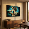Melani Glass Art wall picture embrace nature wide