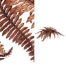 Feuille artificielle Fougère M — Cuivre