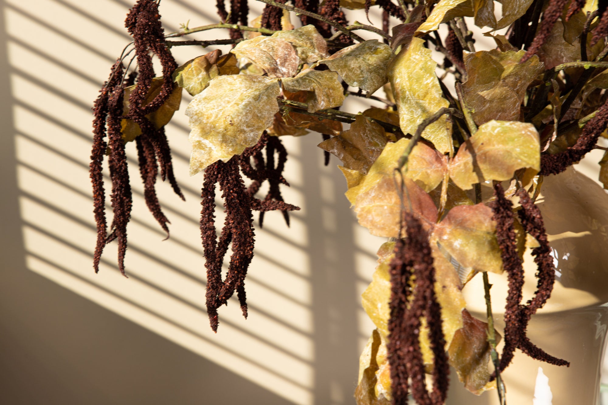 Twig Plant burgundy amaranthus hanging spray Bordeaux — Plante artificielle — vue 2 | Häus