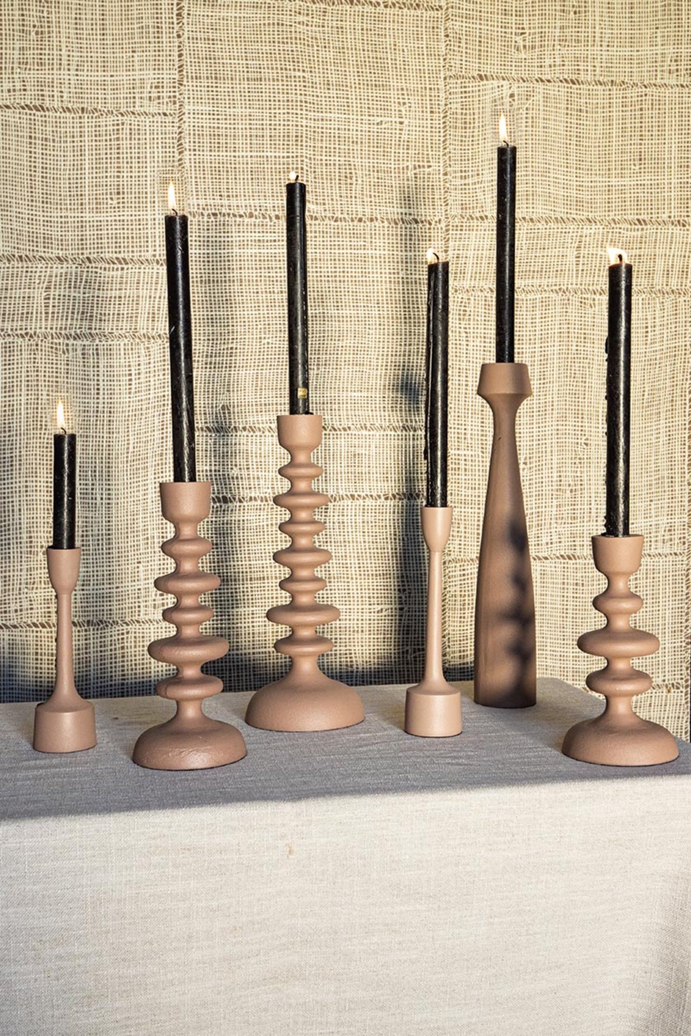 Lisanne Chandeliers en aluminium moulé - Beige