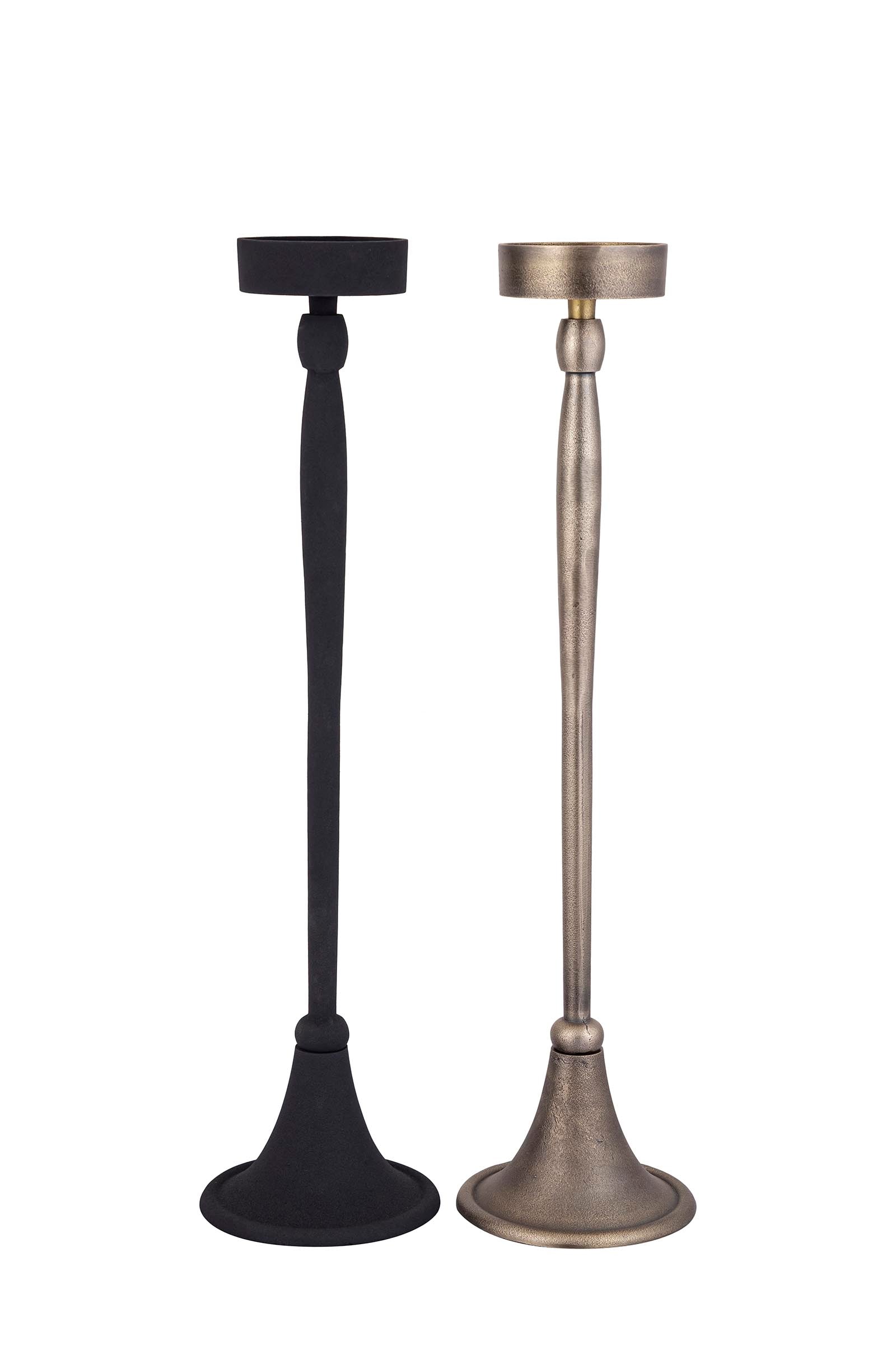 Zival Chandeliers en aluminium moulé - Noir