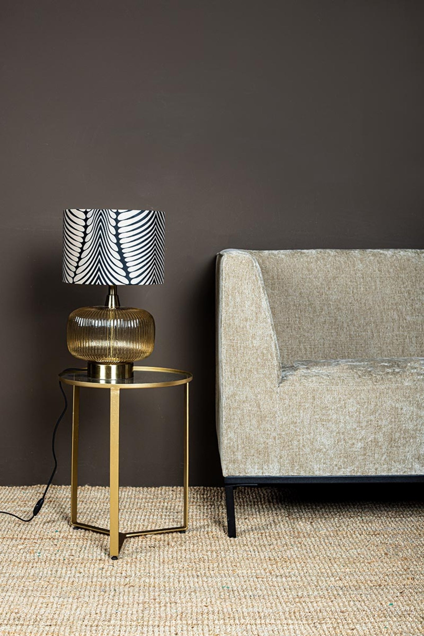 Juliet Lampes de table — Amber Lampbase Wide - Or