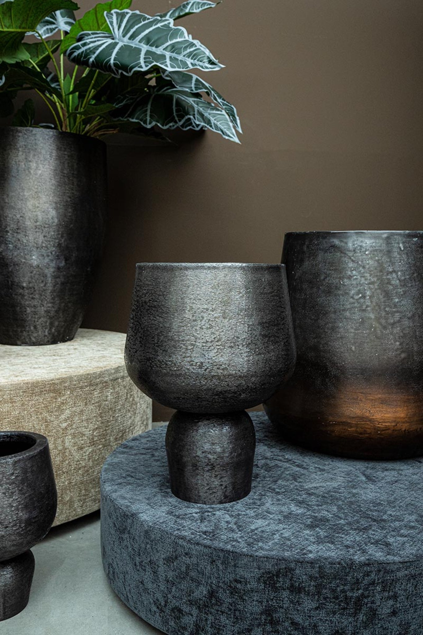 Pot Wayan — Métal — Set complet