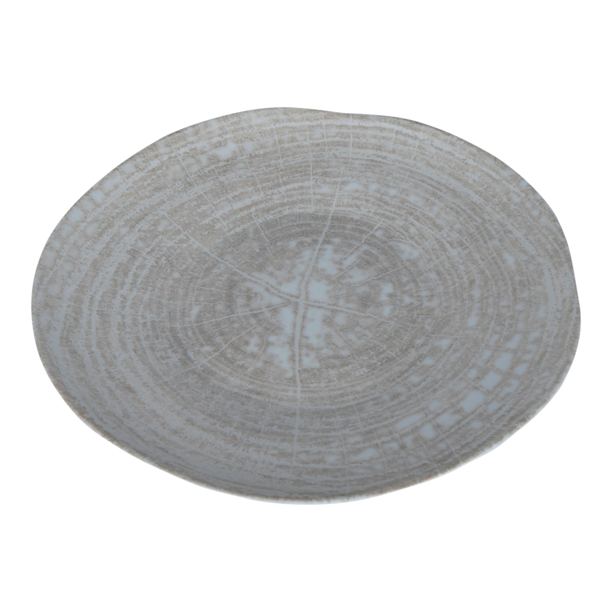 Kaylaa Cream porcelain 23 cm dinner plate round S