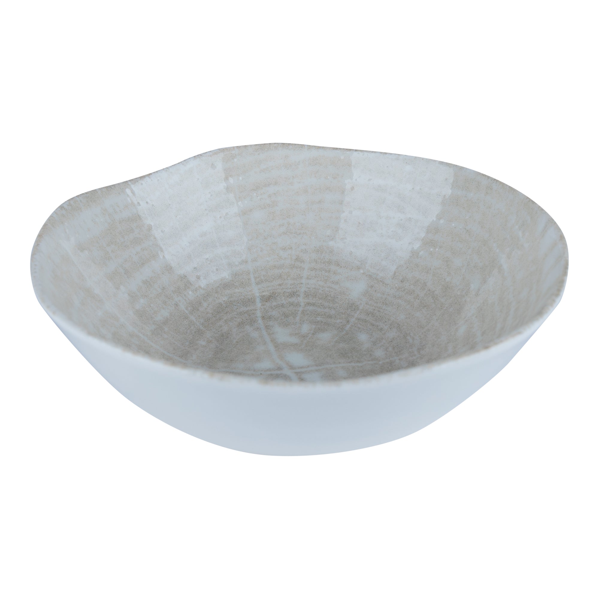 Kaylaa Cream porcelain 16 cm bowl round