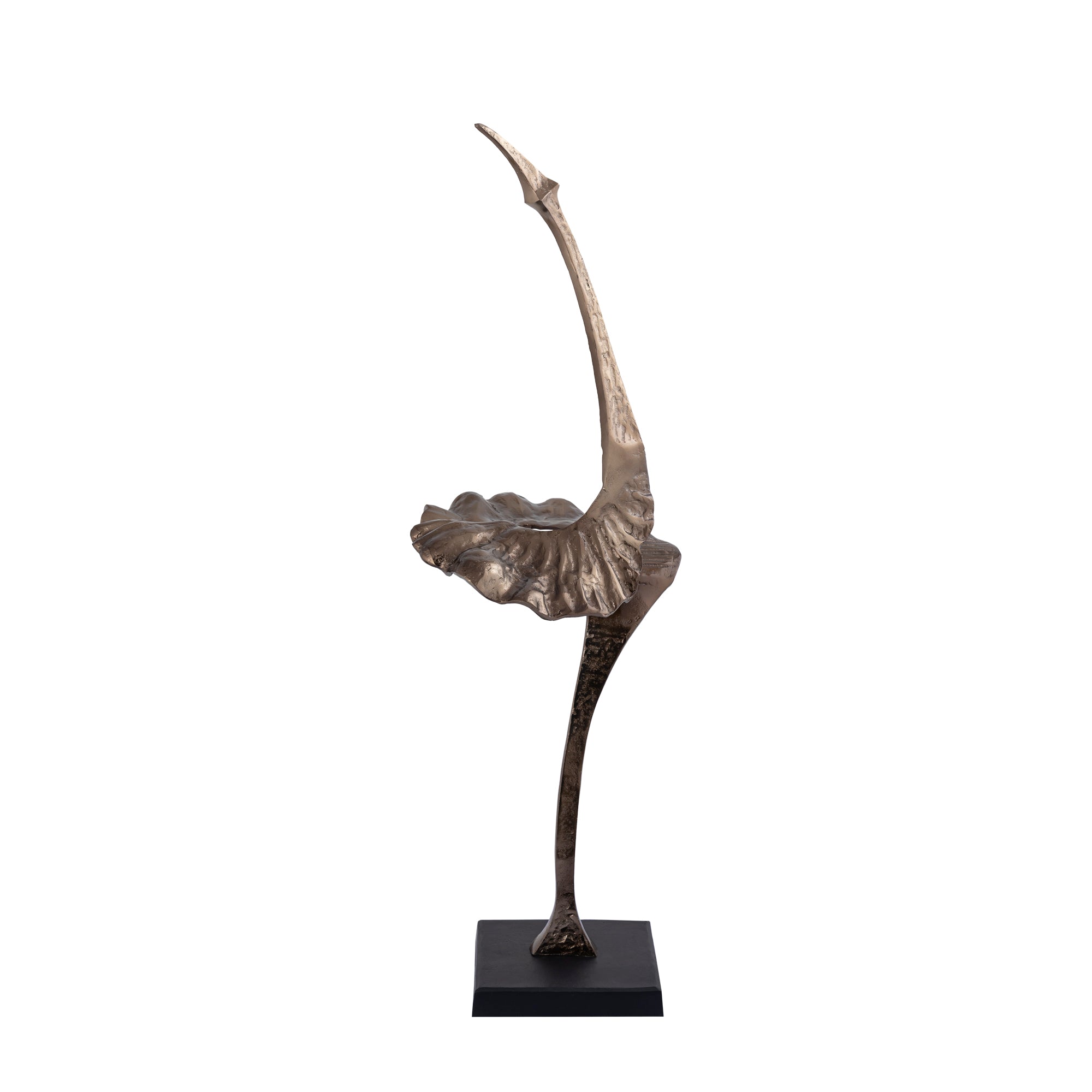 Yobie Brass extreme casted alu statue black base S
