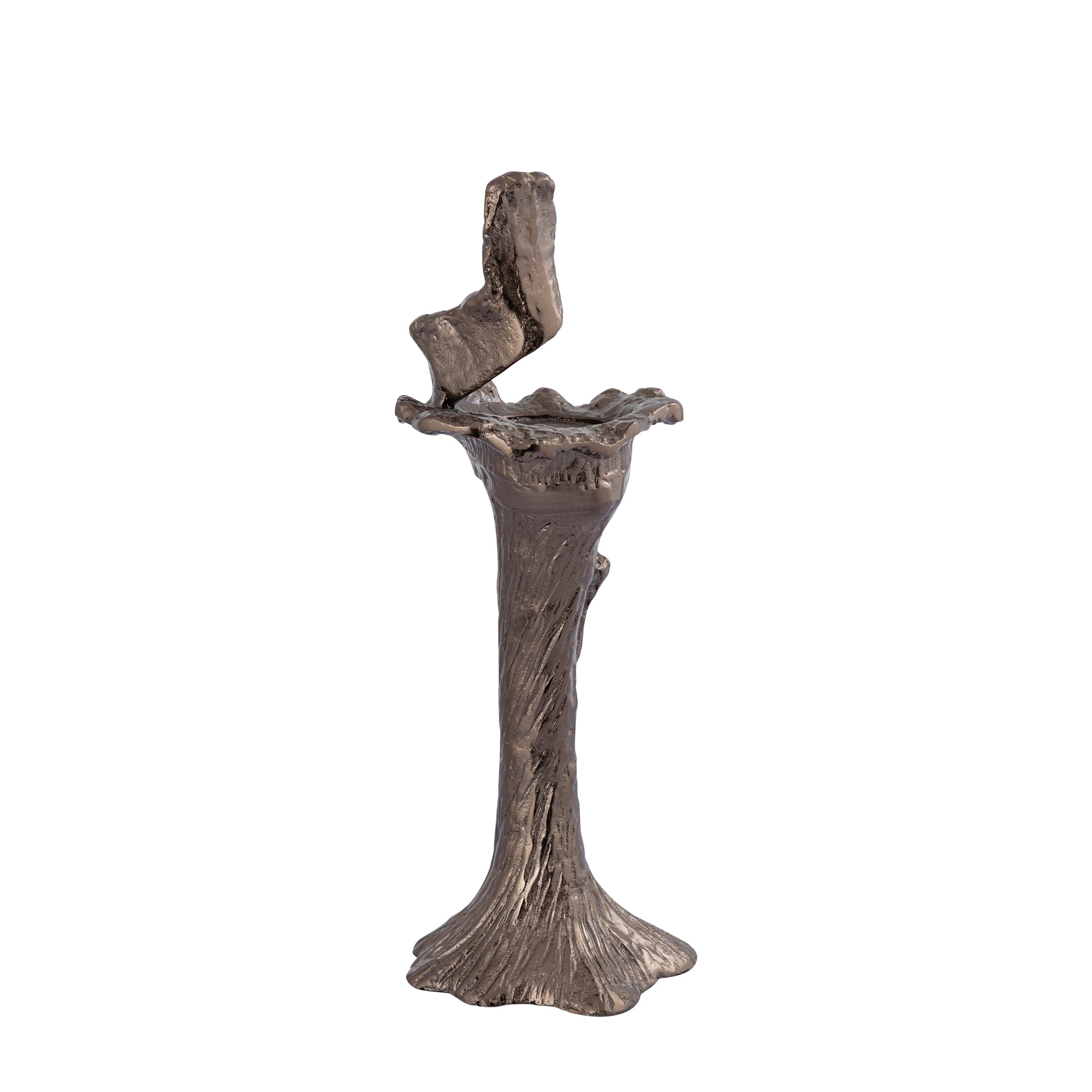 Mataly Chandeliers en aluminium moulé — Brass Alu Candle Holder - Marron