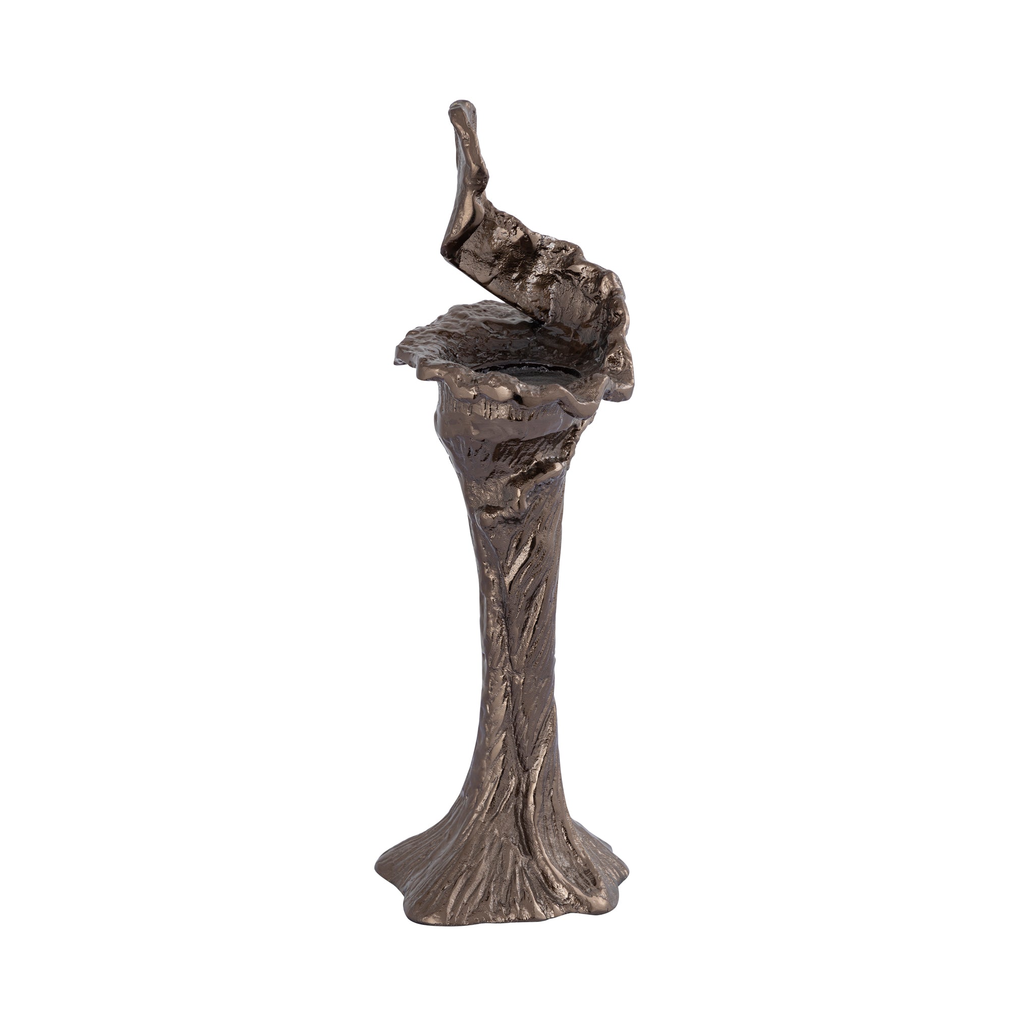 Mataly Chandeliers en aluminium moulé — Brass Alu Candle Holder - Marron