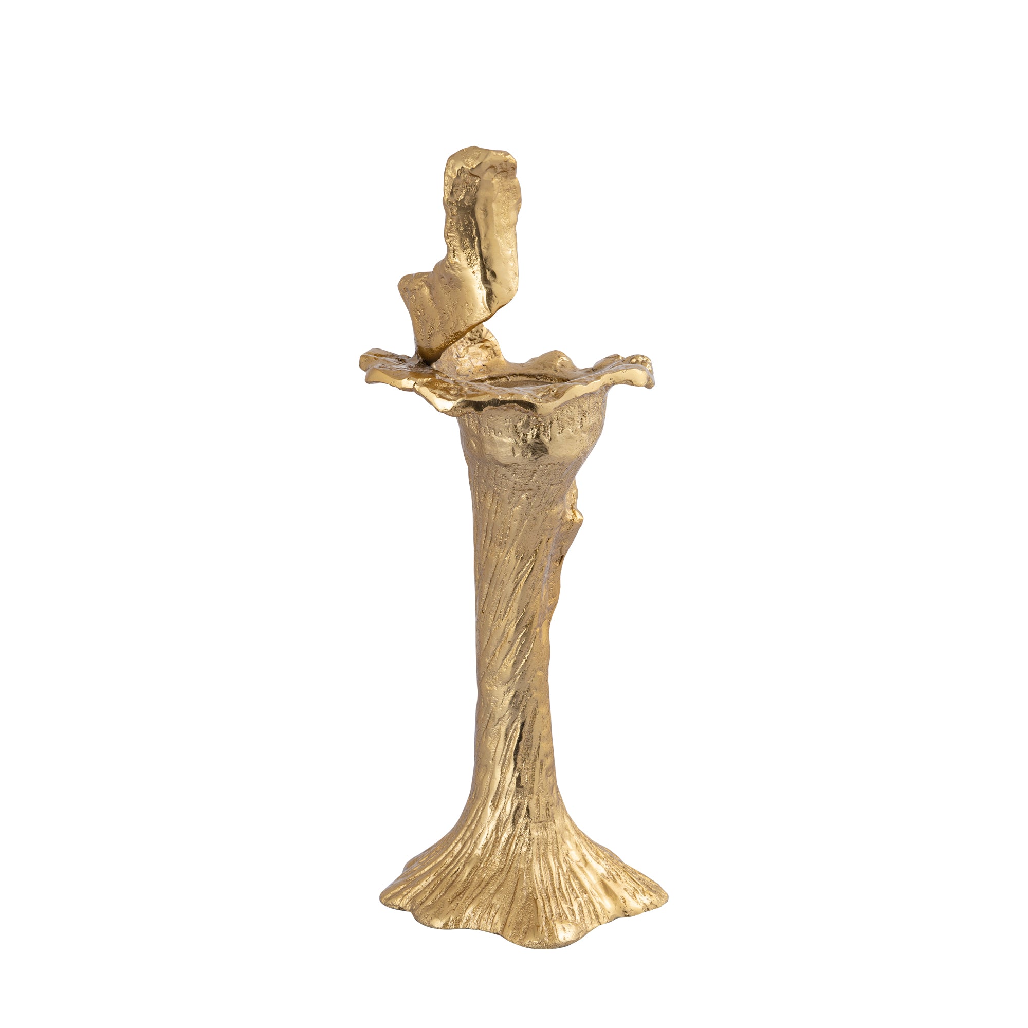 Mataly Chandeliers en aluminium moulé — Alu Candle Holder - Or