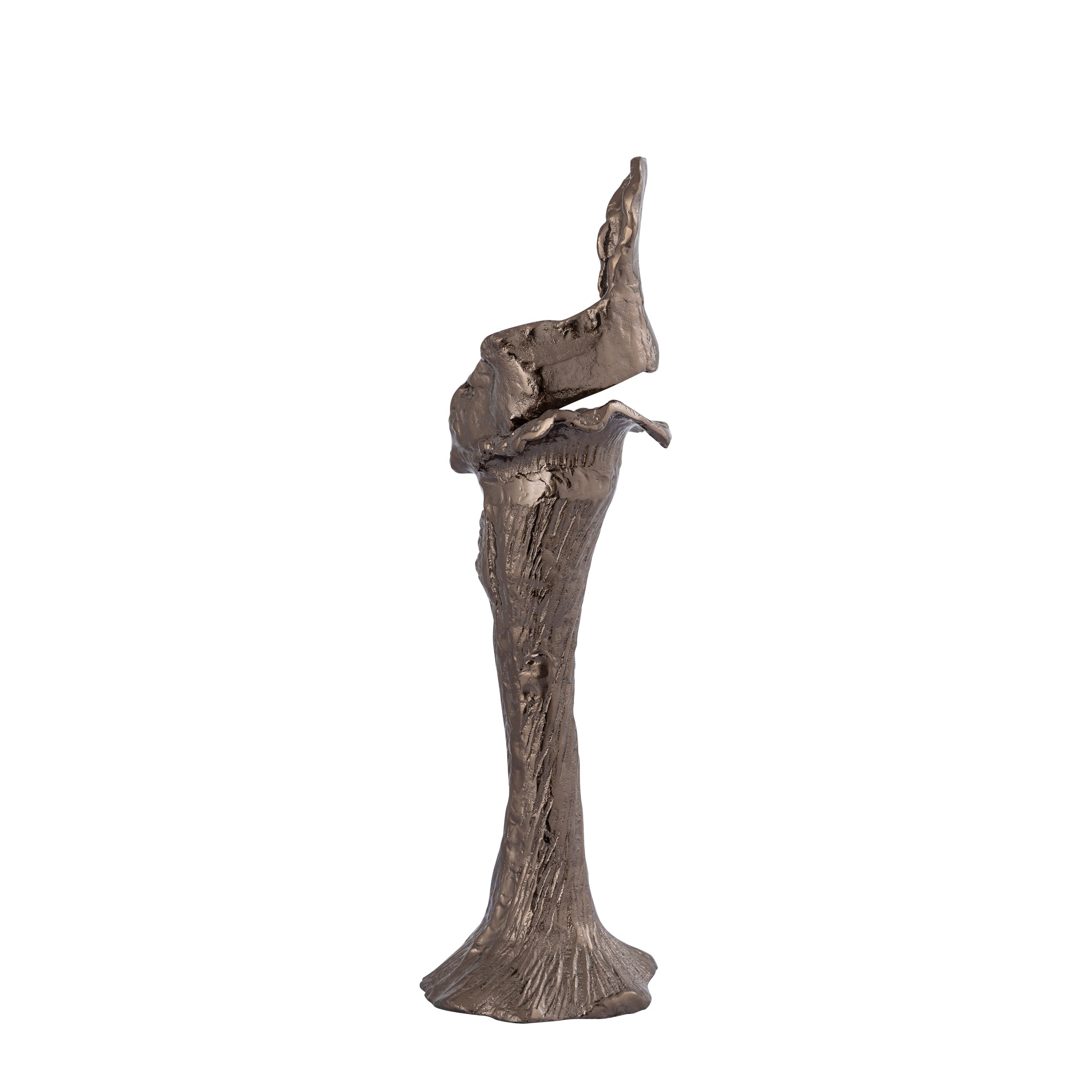 Mataly Chandeliers en aluminium moulé — Brass Alu Candle Holder - Marron