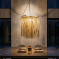 Lustre Wilco — Fer Laiton Aluminium Chaînes Large