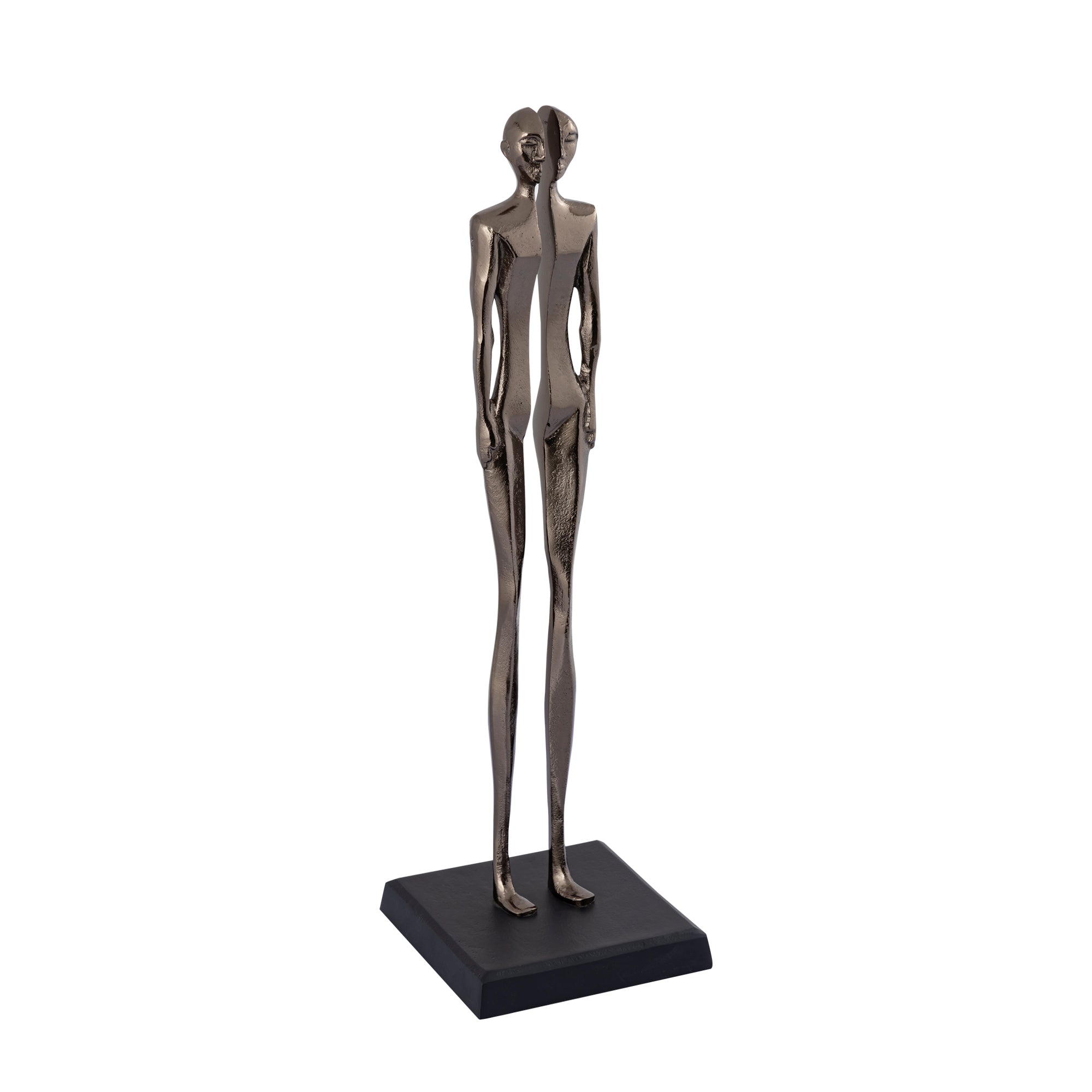 Ilsee GunMetal casted alu statue figure in half S