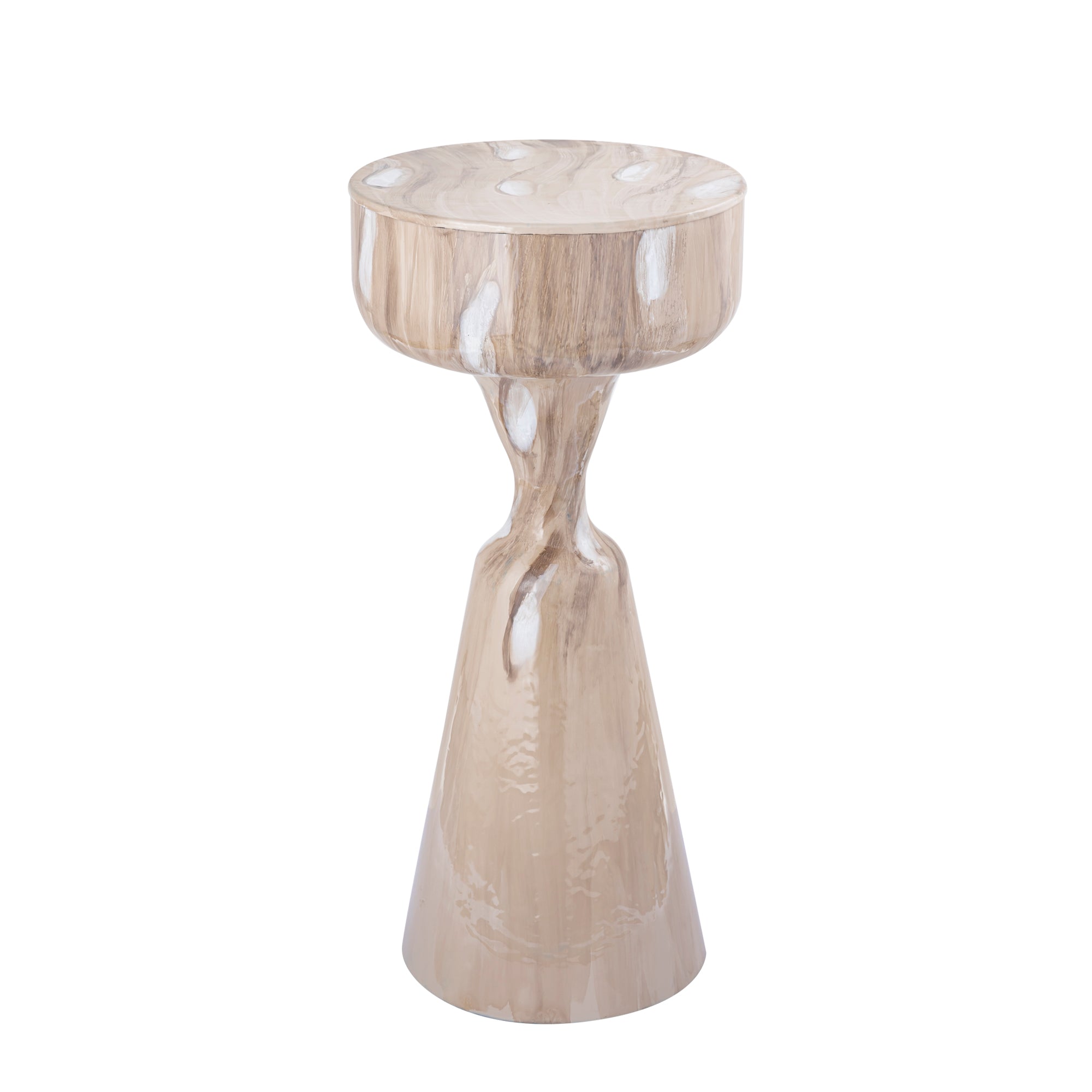 Maran Cream shiny ironsidetable round L - Photo 3