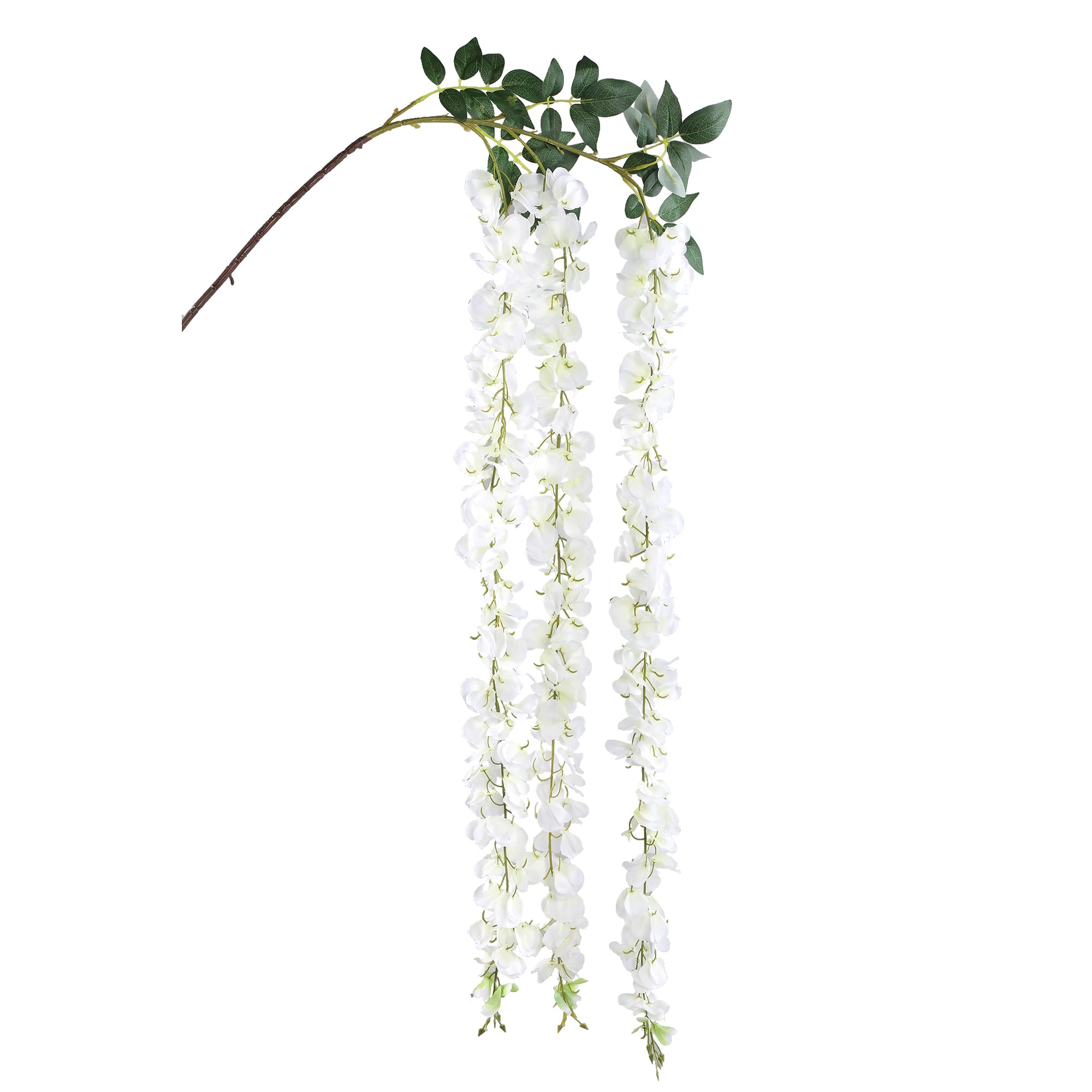 Garden Flower white wisteria flower hanging Blanc — Fleur artificielle — Fleur artificielle design premium | Häus