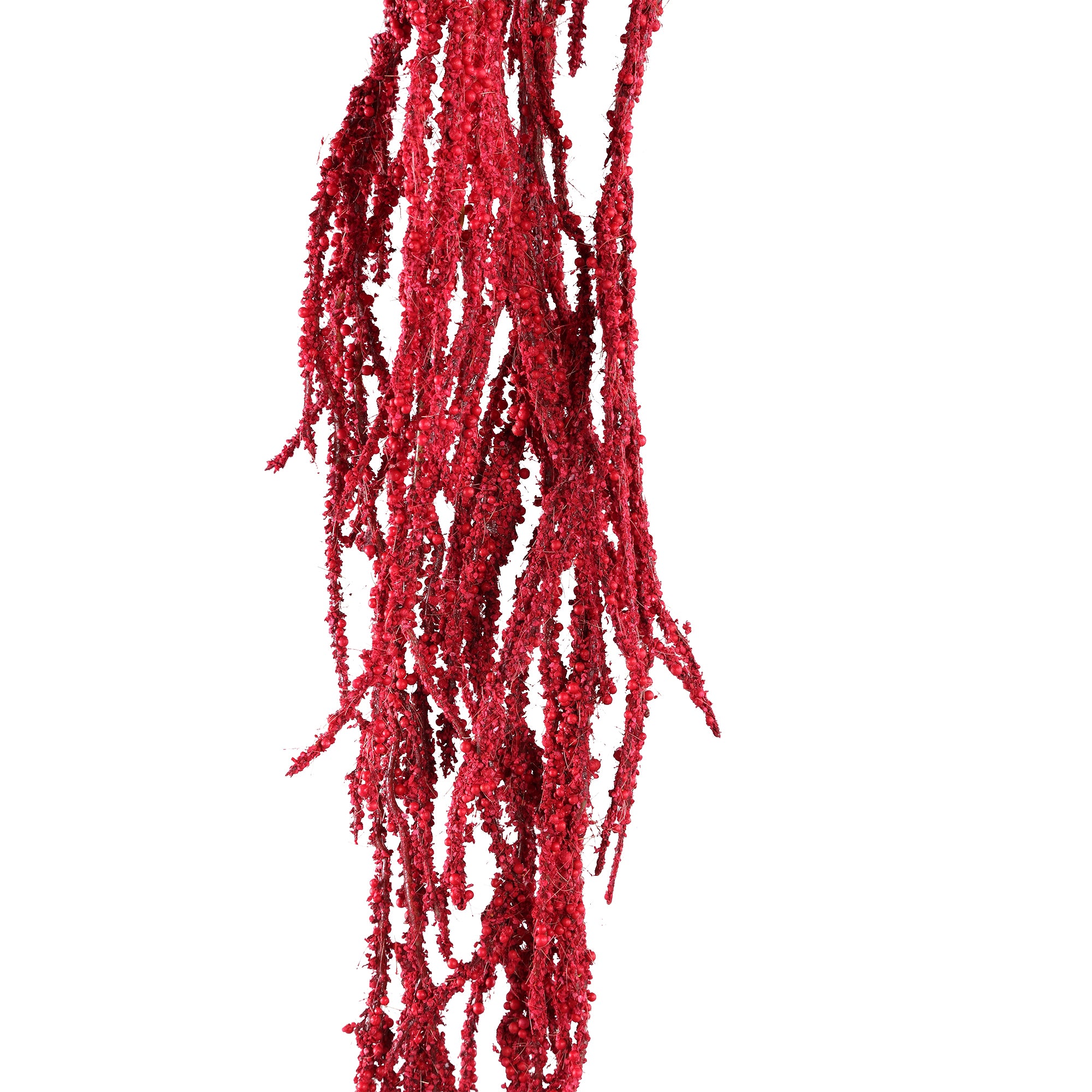 Twig Plant dark pink amaranthus hanging spray Dark Pink — Plante artificielle — vue 3 | Häus