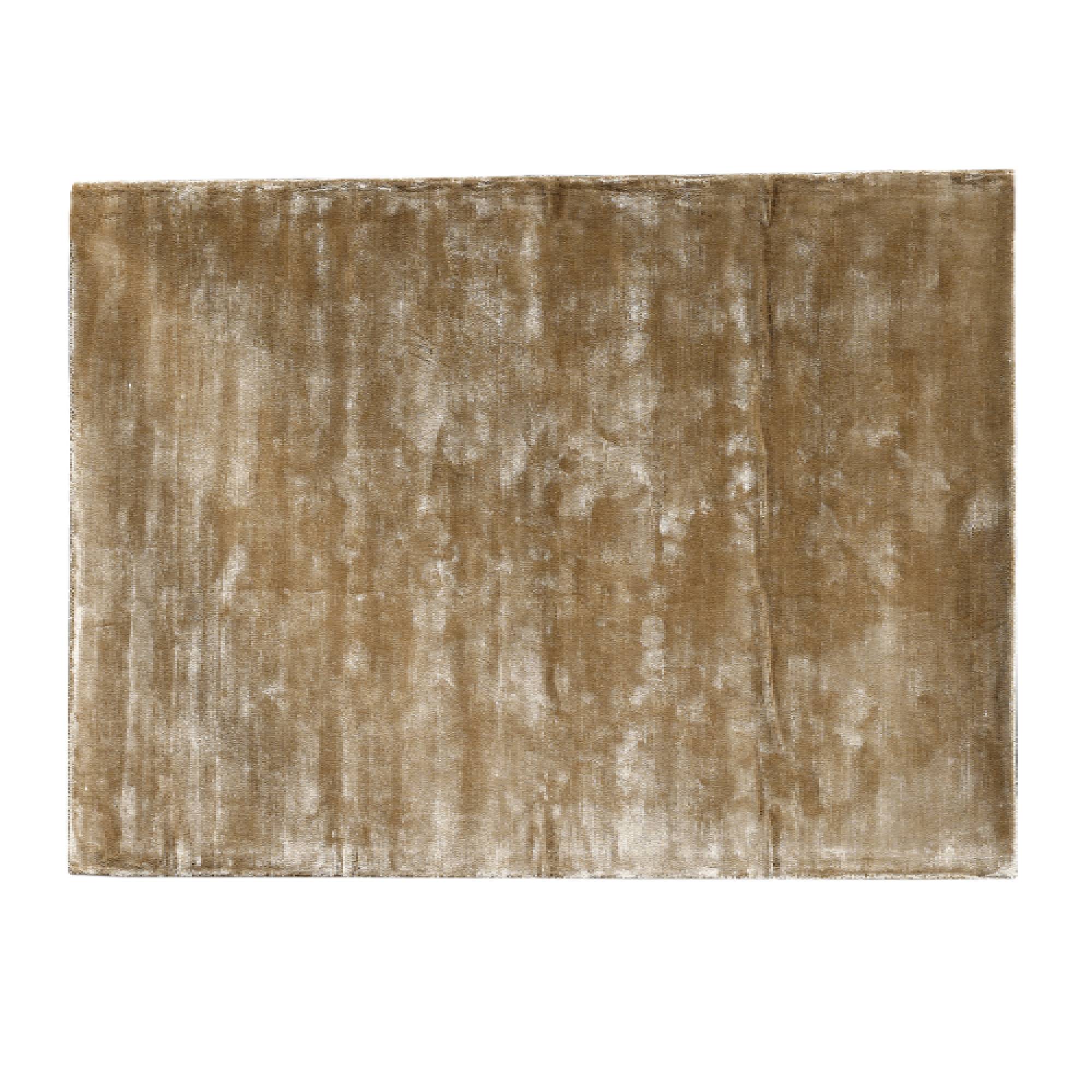 Flavia Brown viscose handwoven carpet XL Marron — Tapis — vue 2 | Häus
