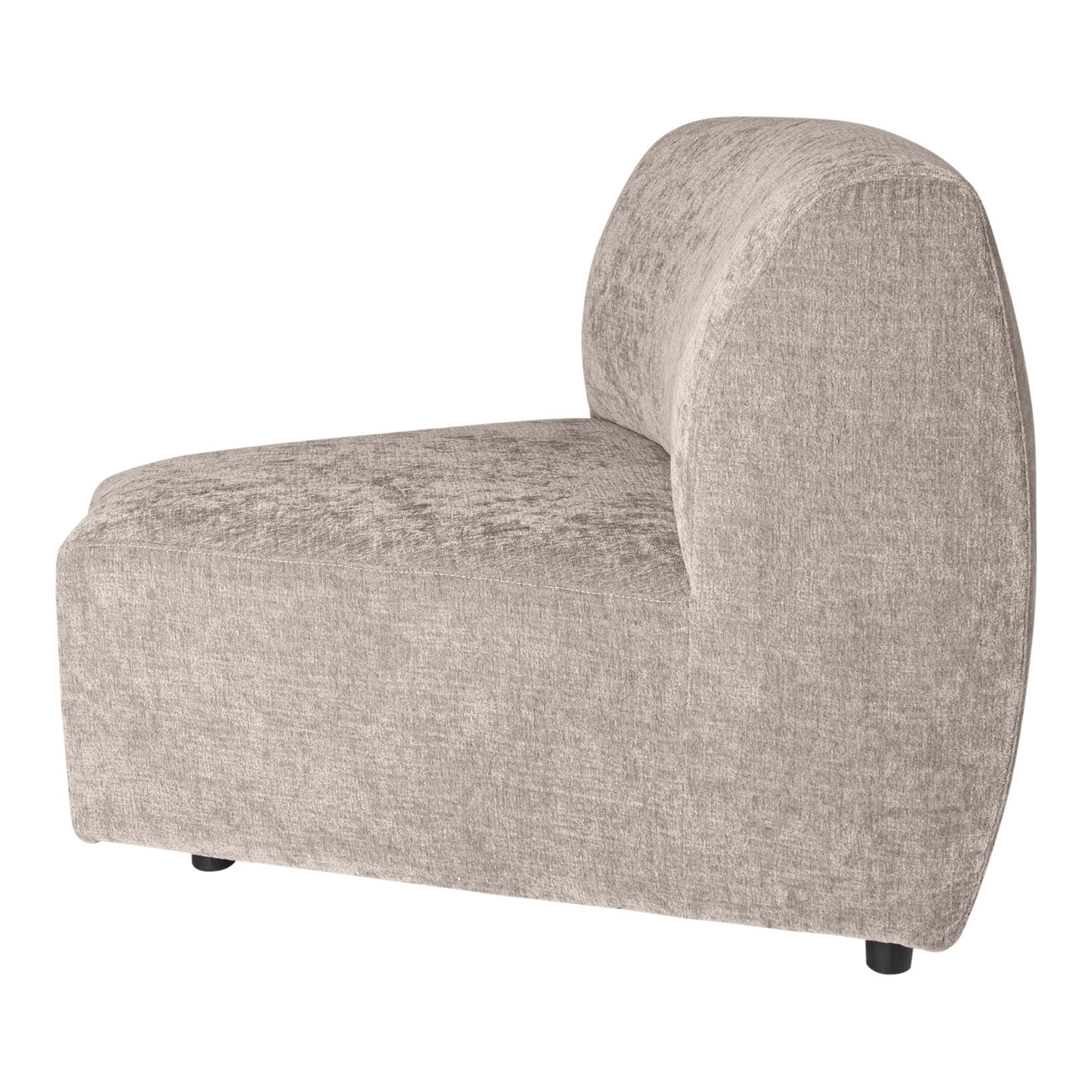Lujo sofa white fiore fabric corner piece - Photo 2