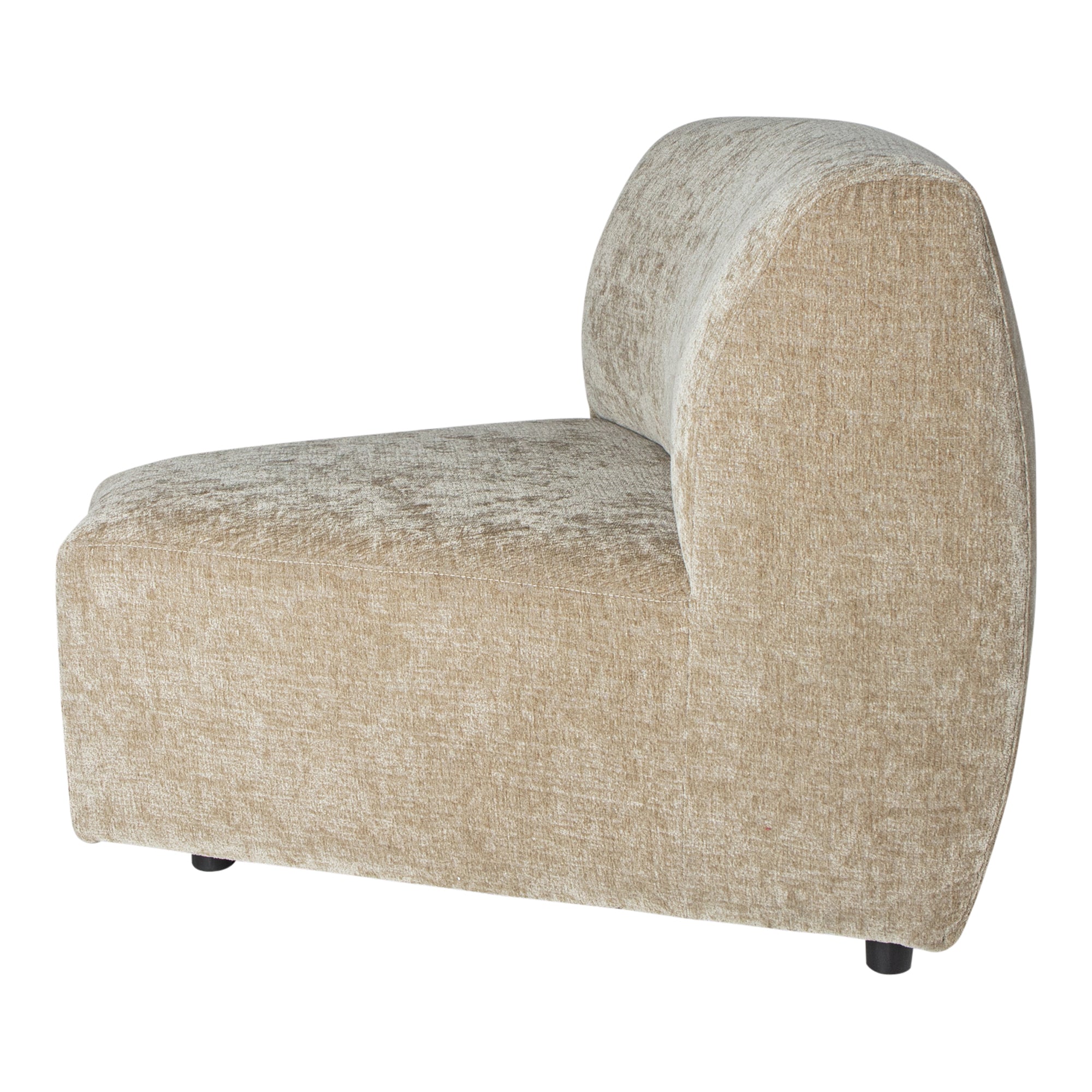 Lujo sofa cream fiore fabric corner piece - Photo 7