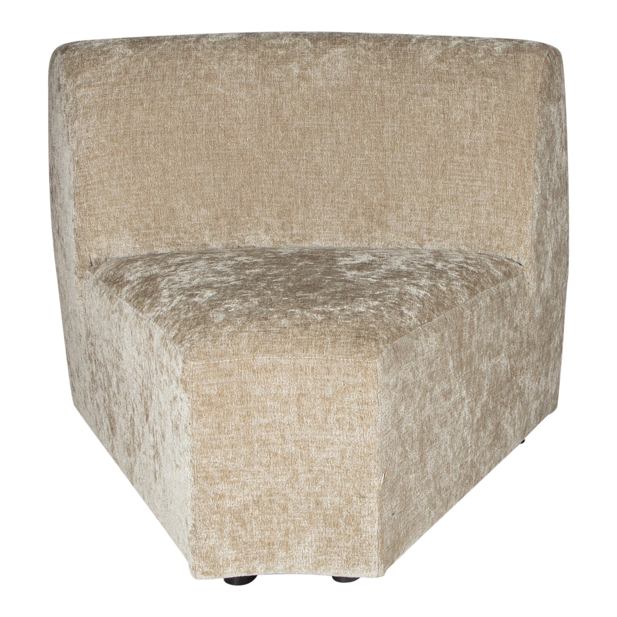 Lujo sofa cream fiore fabric corner piece - Photo 6