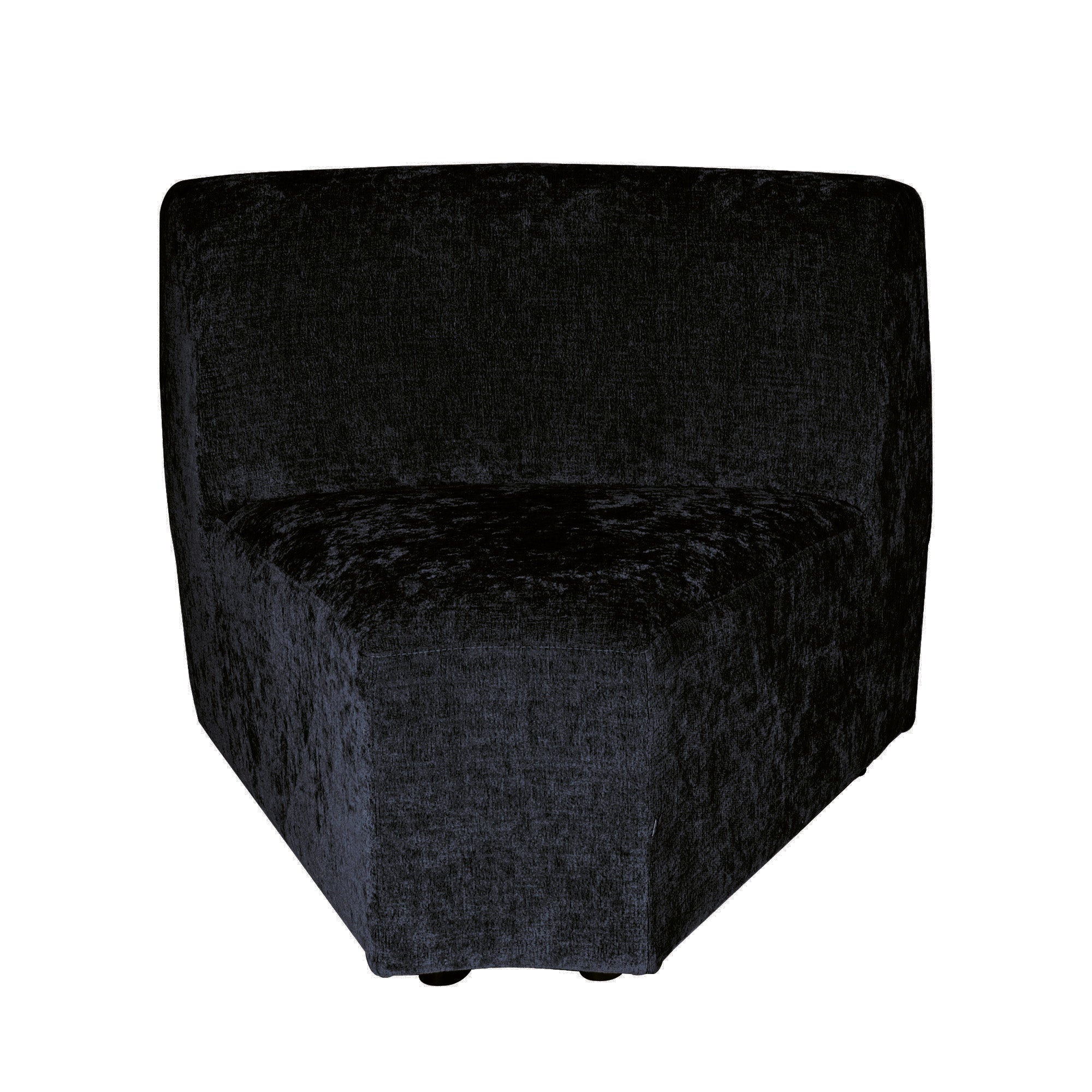 Lujo sofa anthracite fiore fabric corner piece - Photo 3