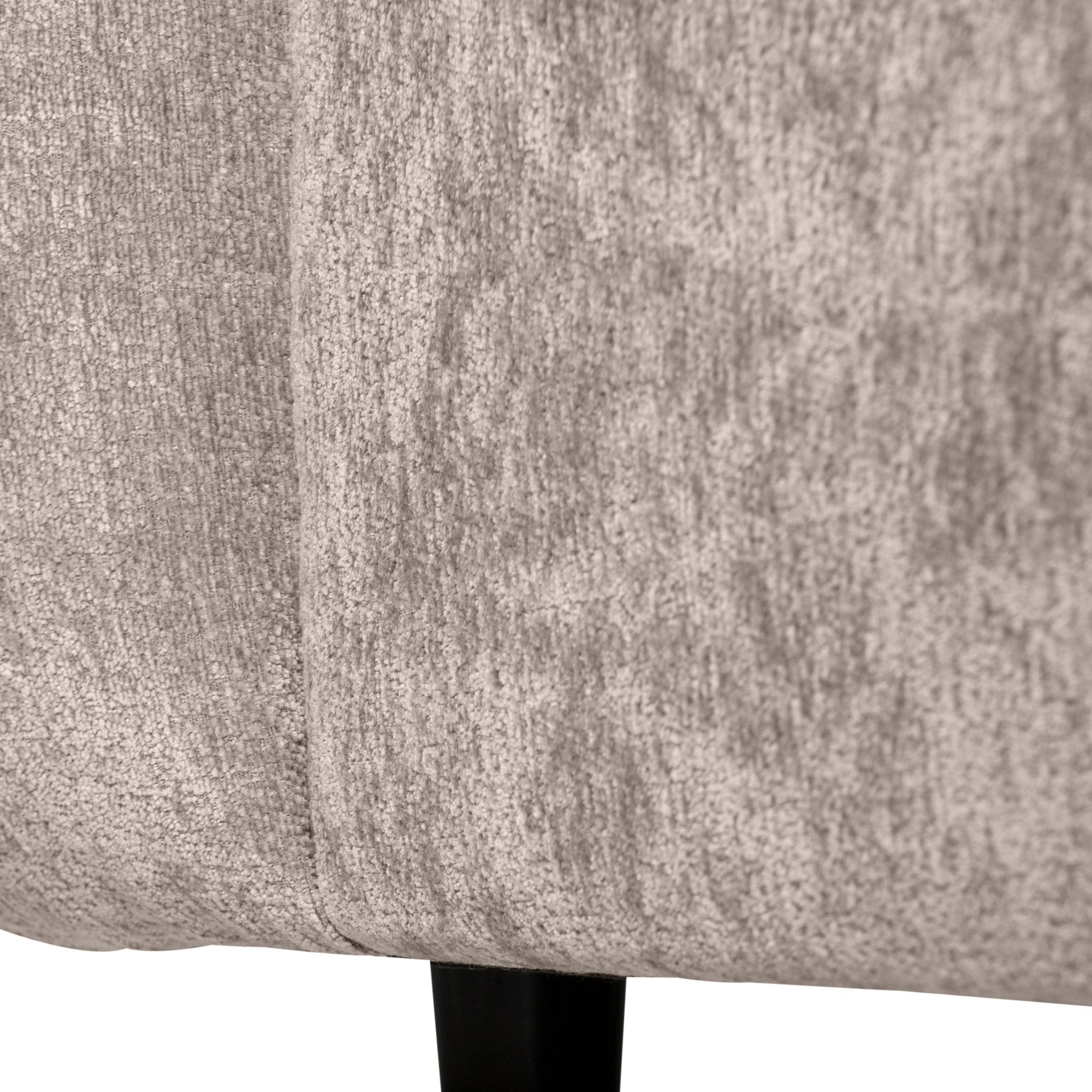 Lujo sofa white fiore fabric 2 seater arm left - Photo 3