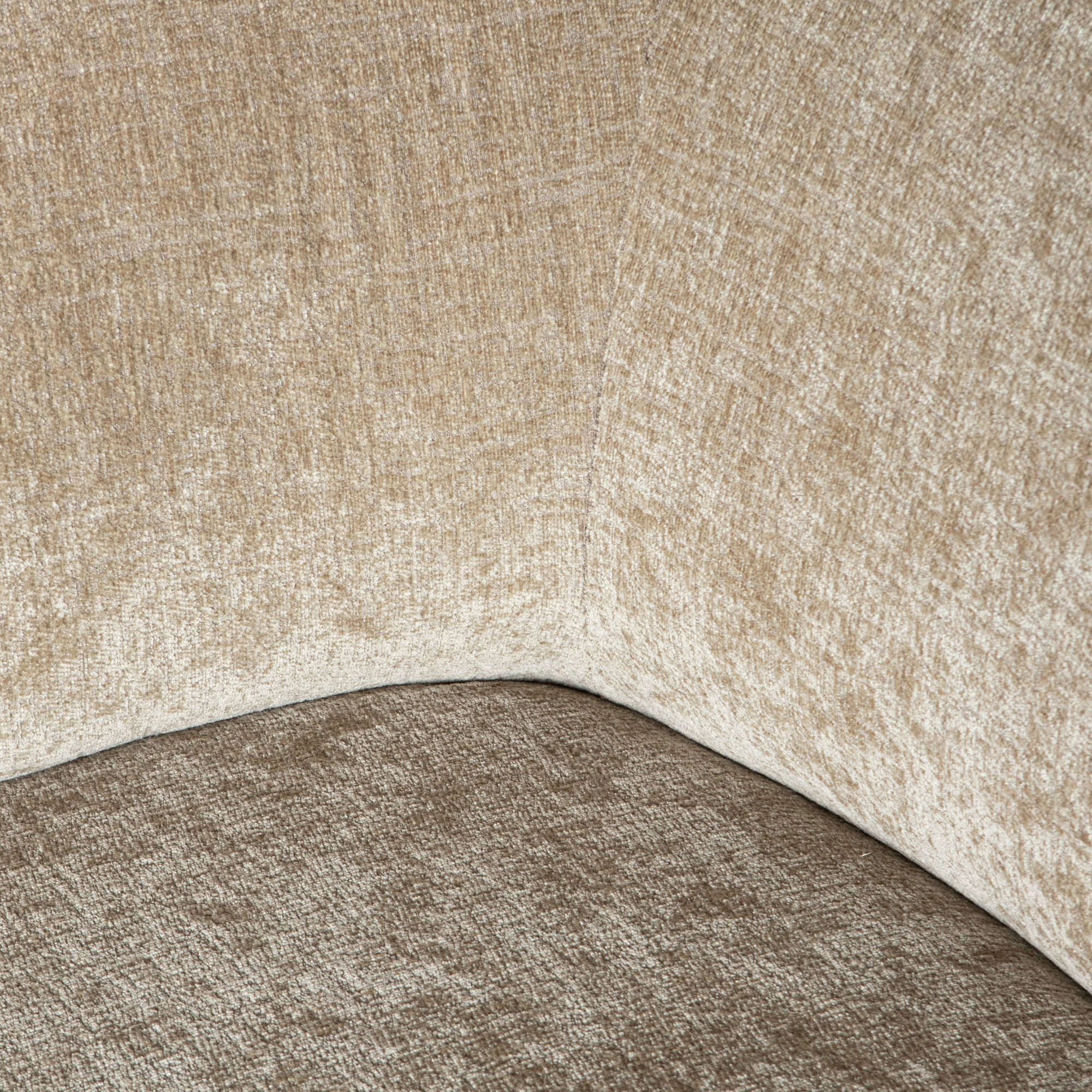 Lujo sofa cream fiore fabric 2 seater arm left - Photo 9