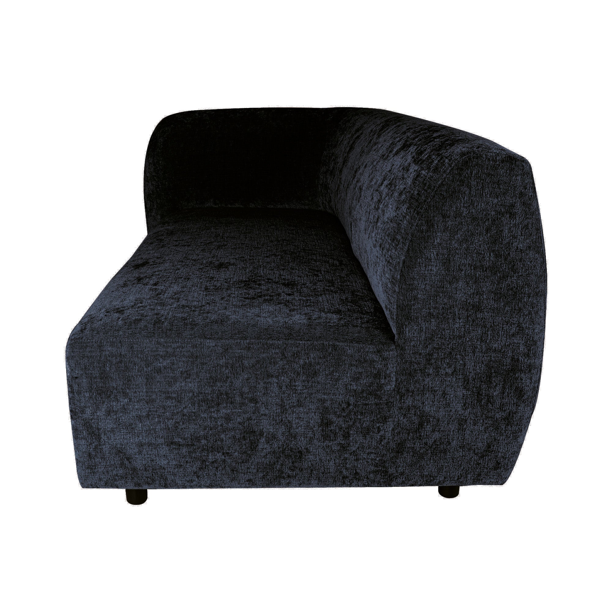 Lujo sofa anthracite fiore fabric 2 seaterarm left - Photo 3