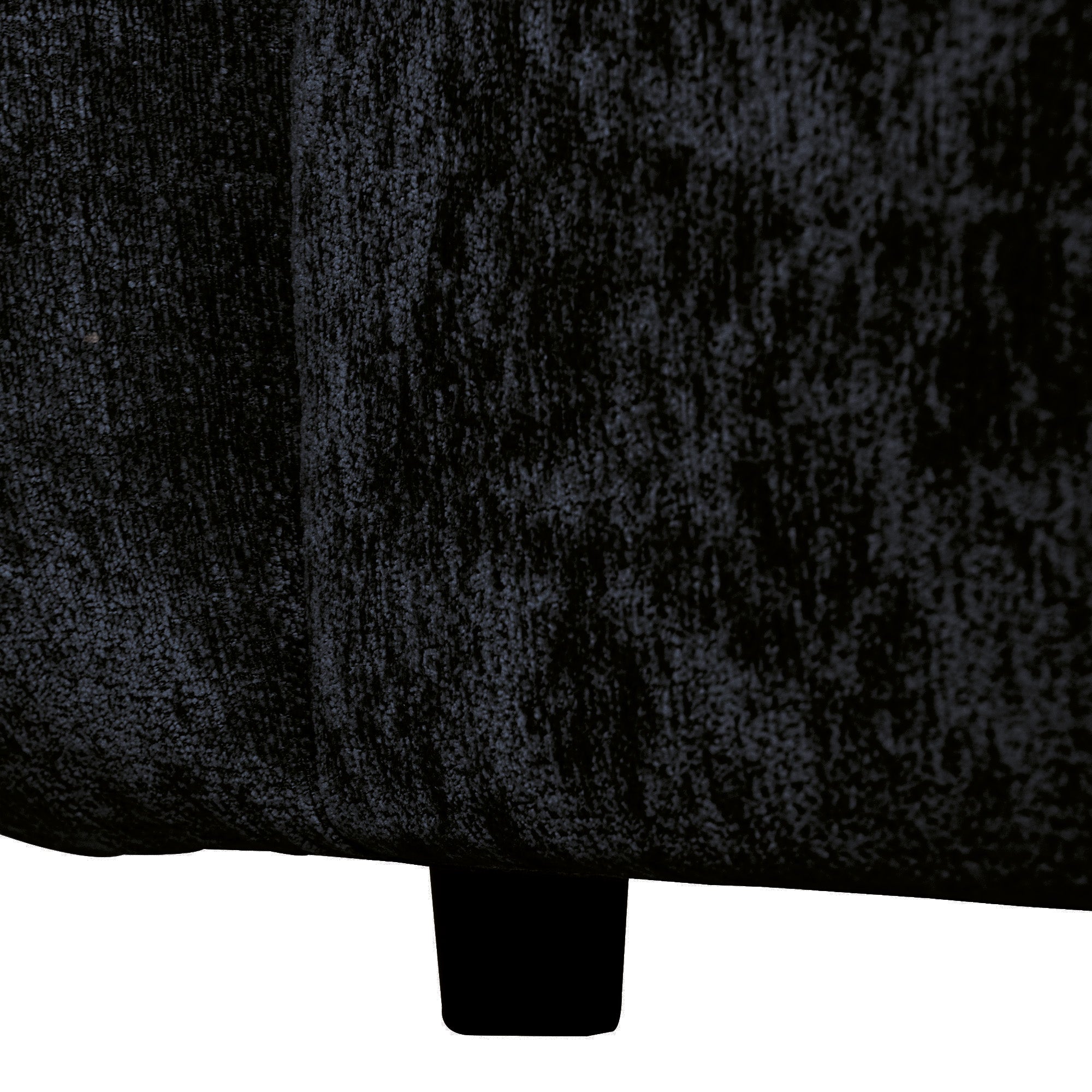 Lujo sofa anthracite fiore fabric 2 seaterarm left - Photo 5