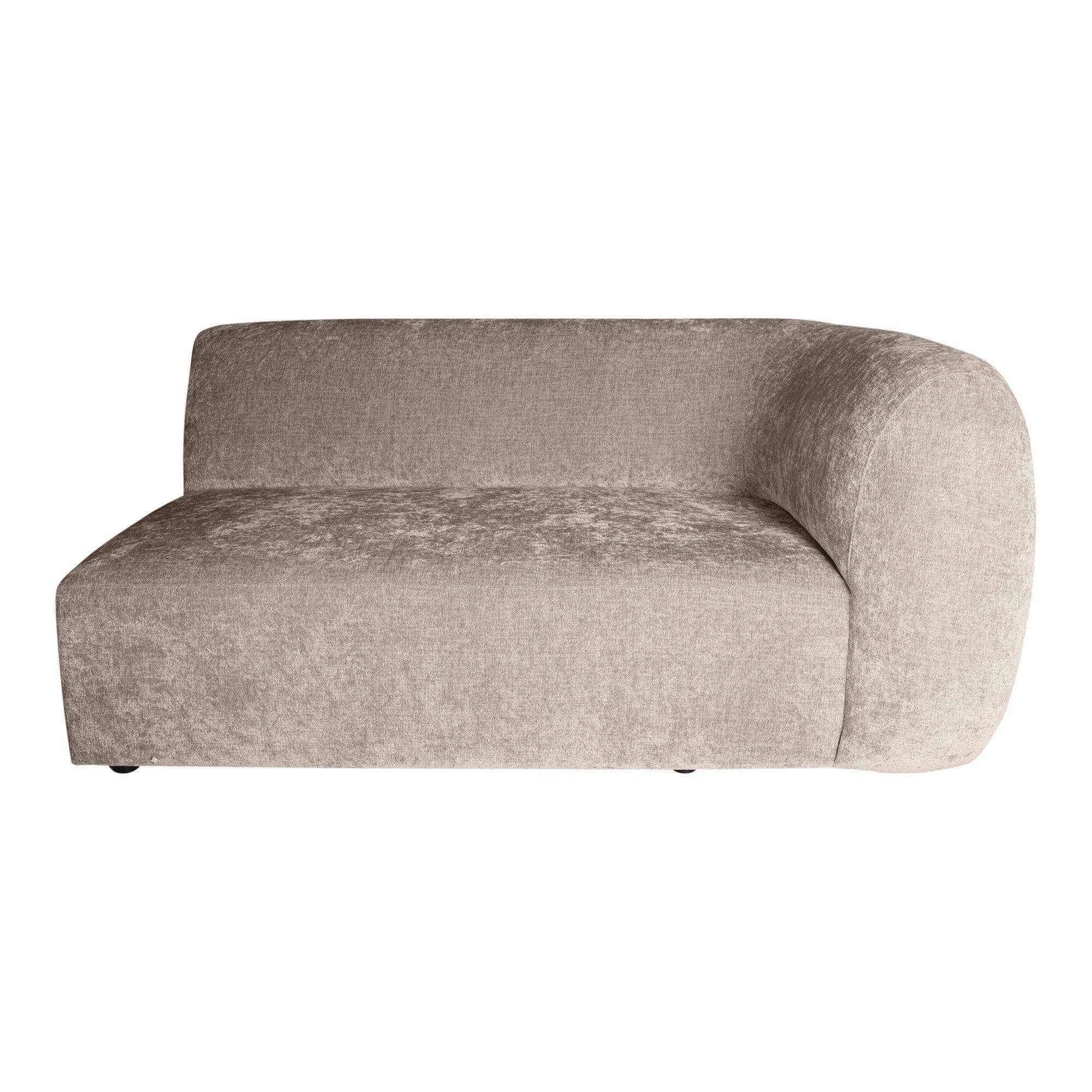 Lujo sofa white fiore fabric 2 seater arm right - Photo 7