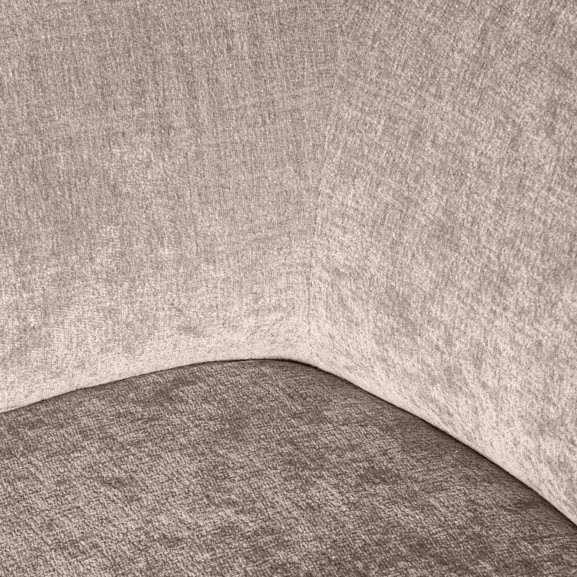 Lujo sofa white fiore fabric 2 seater arm right - Photo 2