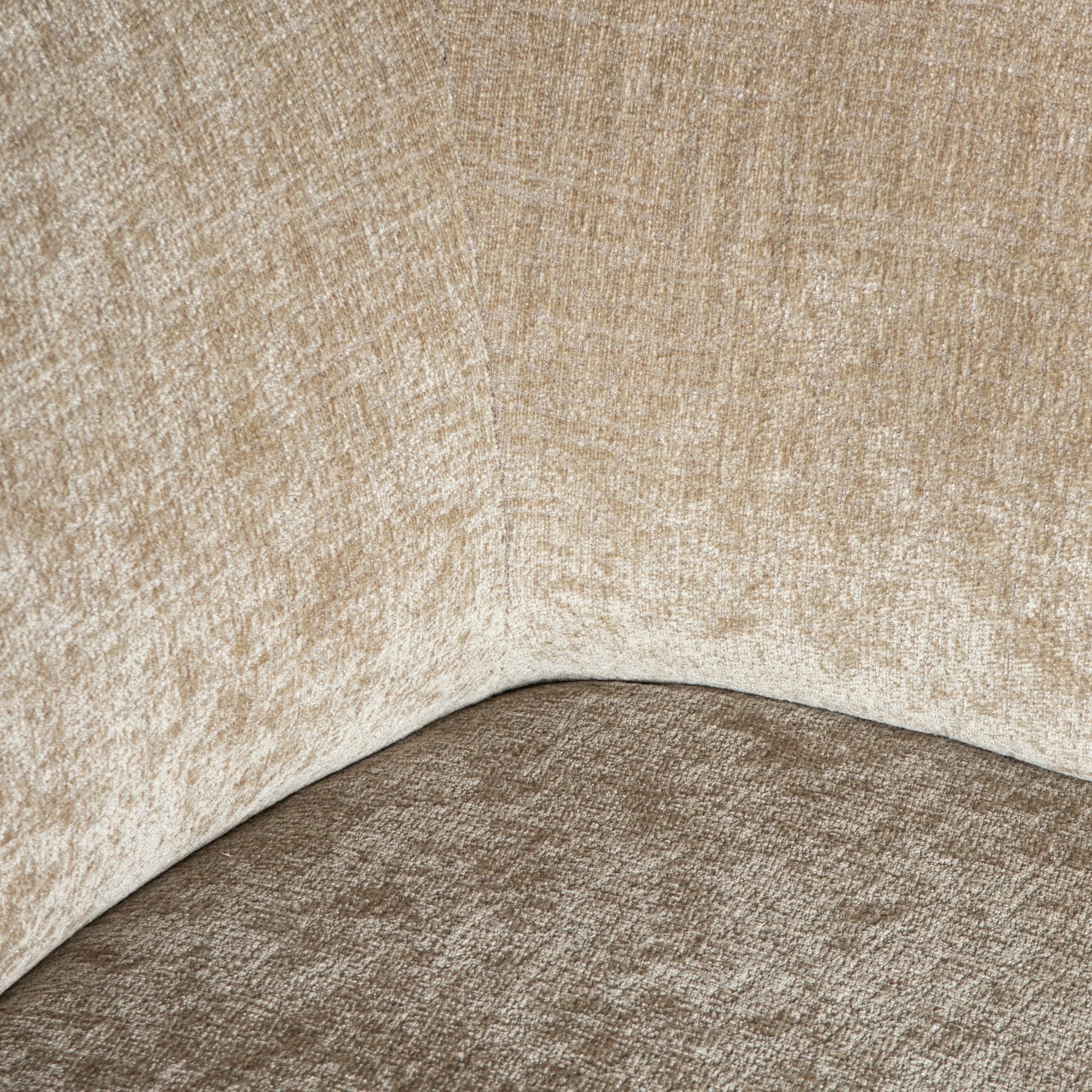 Lujo sofa cream fiore fabric 2 seater arm right - Photo 10