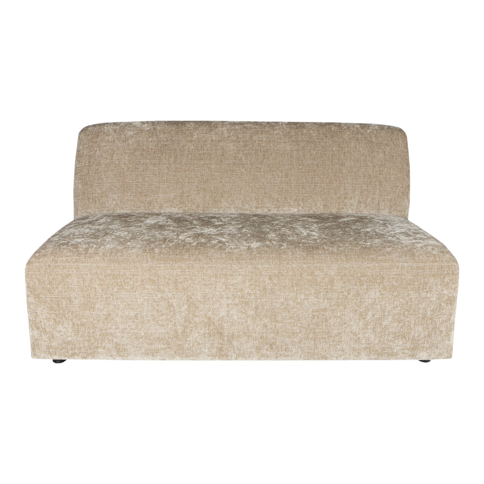 Lujo sofa cream fiore fabric 2 seater element - Photo 6