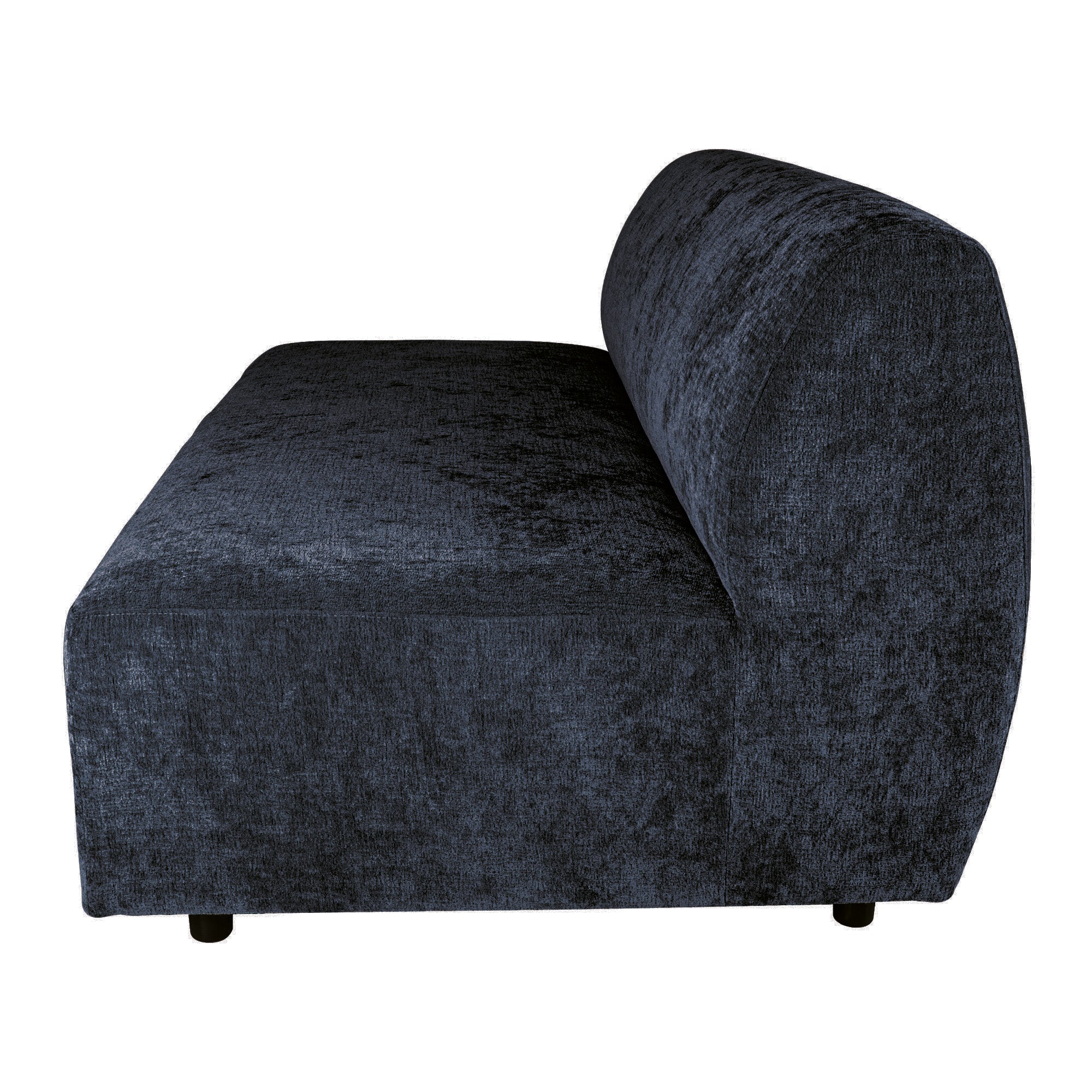 Lujo sofa anthracite fiore fabric 2 seater element - Photo 5