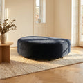 Élément Canapé Lujo — Anthracite Fiore Tissu pouf