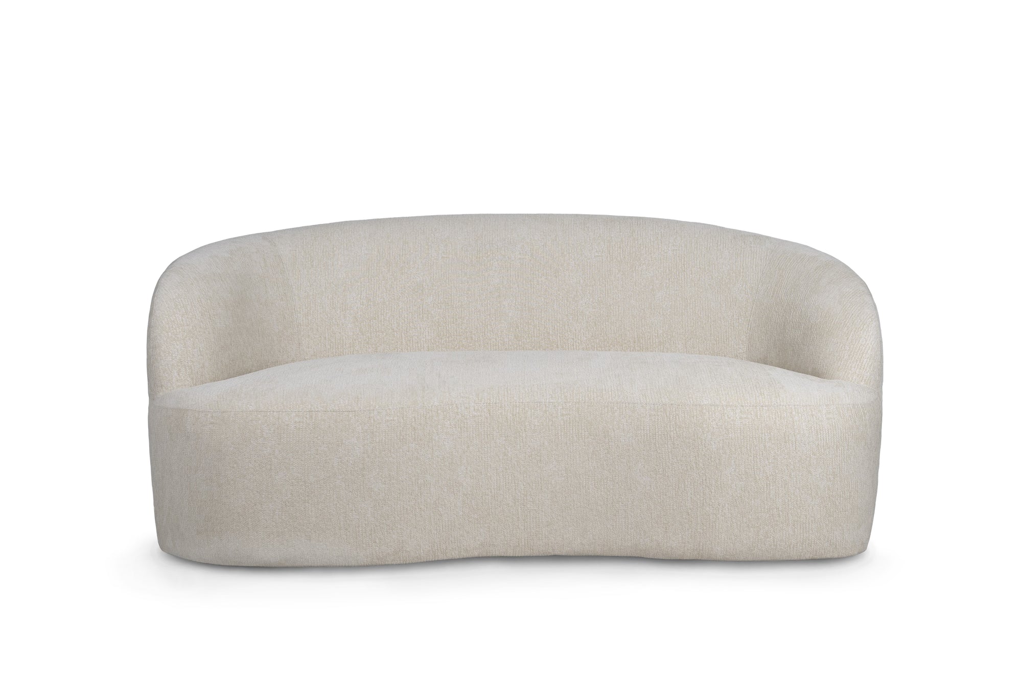 Bohne Cream 9901 nanci fabric 2 seater sofa - Photo 7