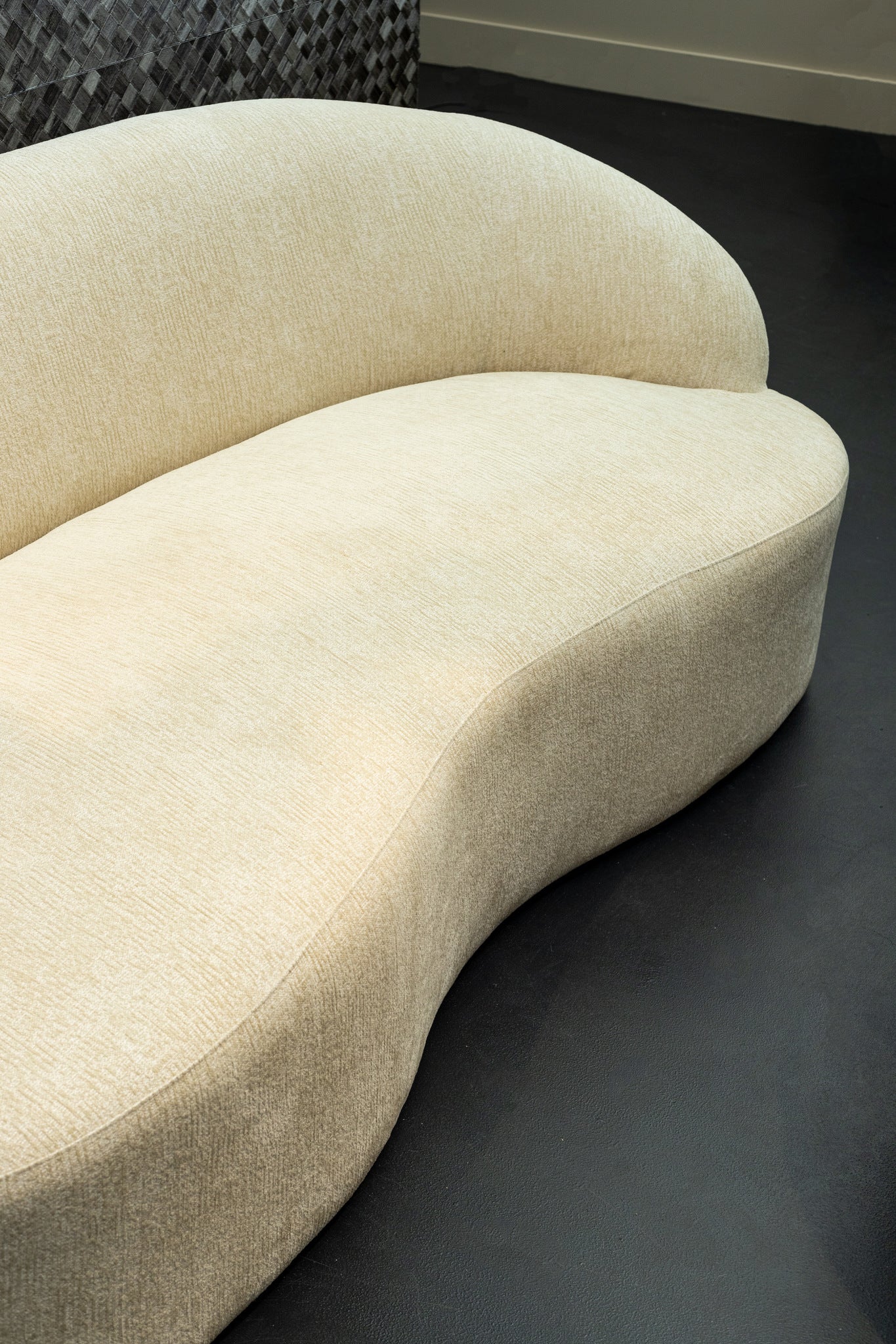 Bohne Cream 9901 nanci fabric 3 seater sofa - Photo 10