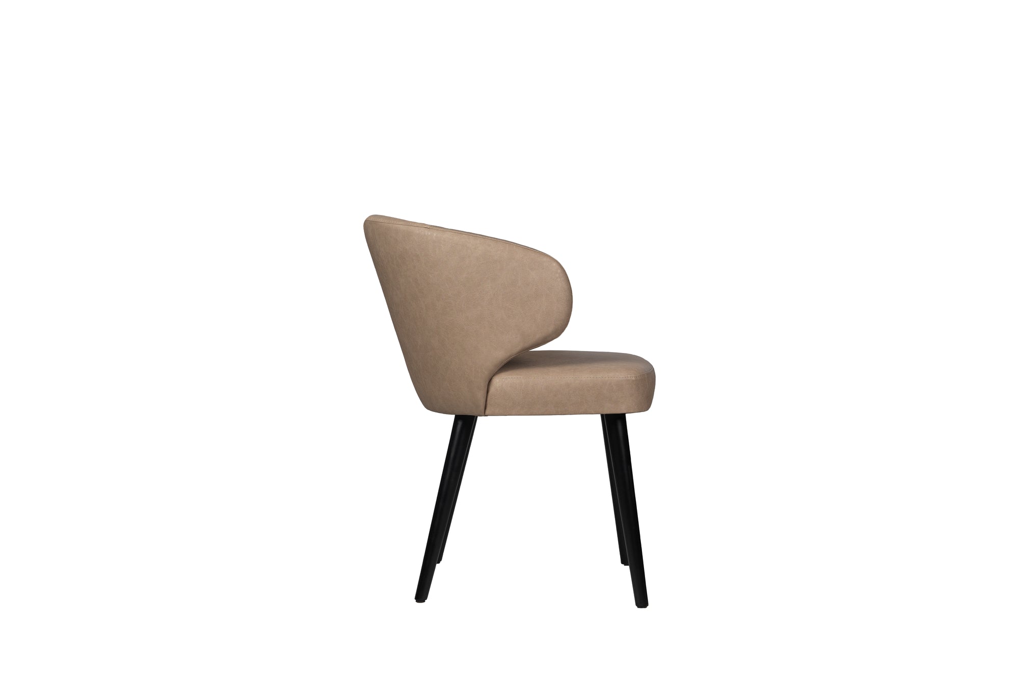 Fiori Sand 6206 mio vegan leather dining chair - Photo 4