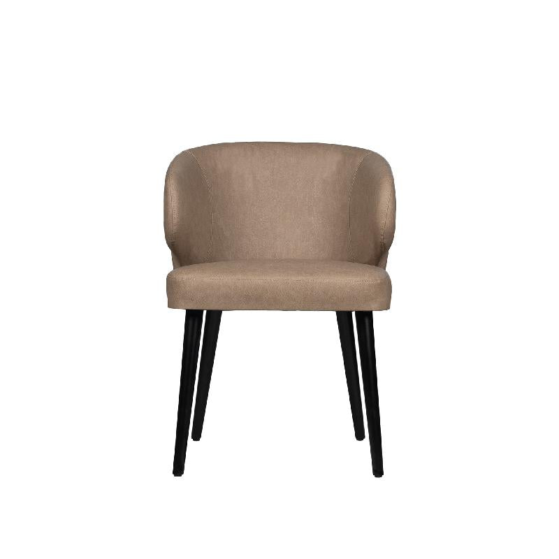 Fiori Sand 6206 mio vegan leather dining chair