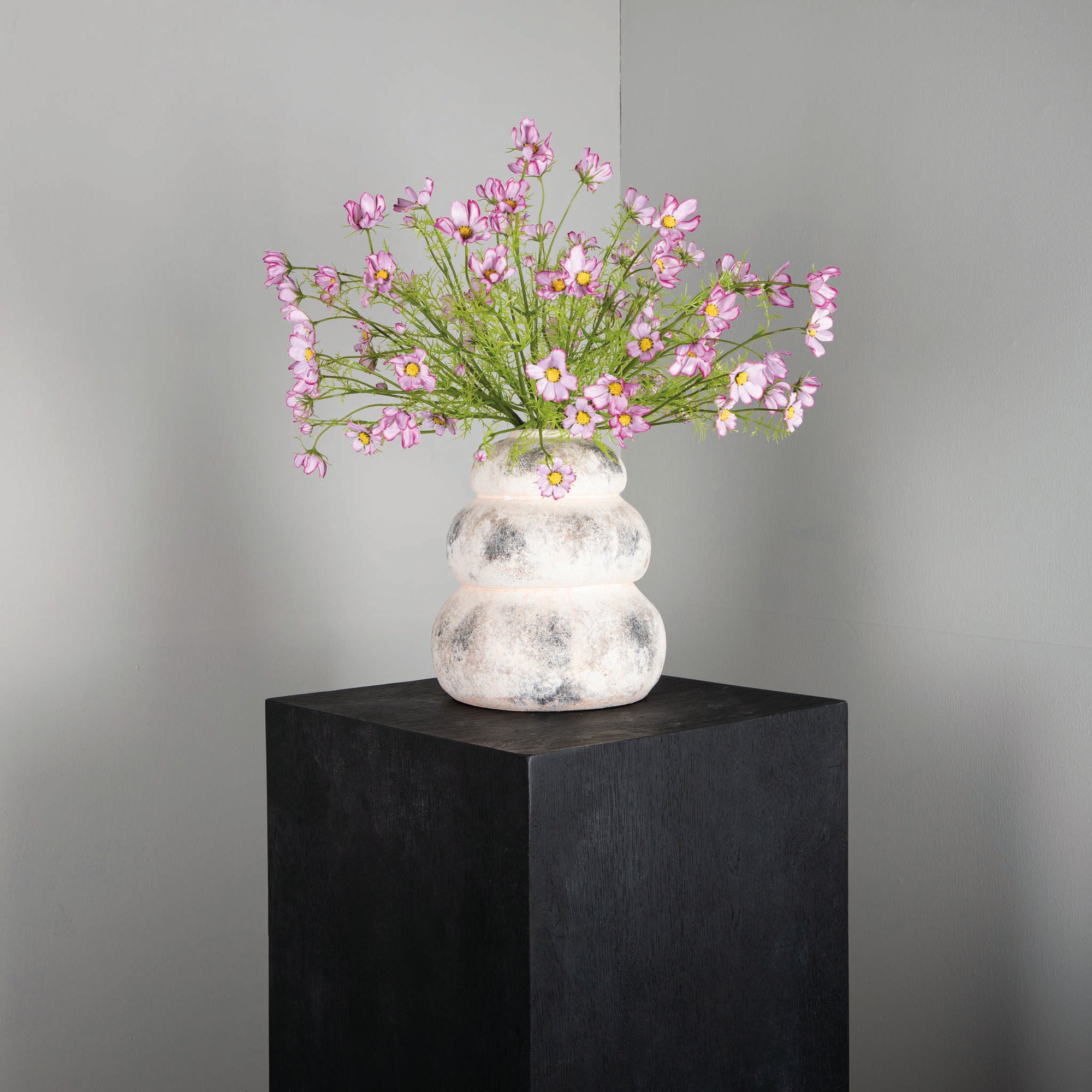 Garden Flower pink cosmos spray with buds Rose — Fleur artificielle — vue 3 | Häus