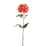 Dahlia Flower red/yellow dahlia spray with leaves Jaune — Fleur artificielle — Fleur artificielle design premium | Häus