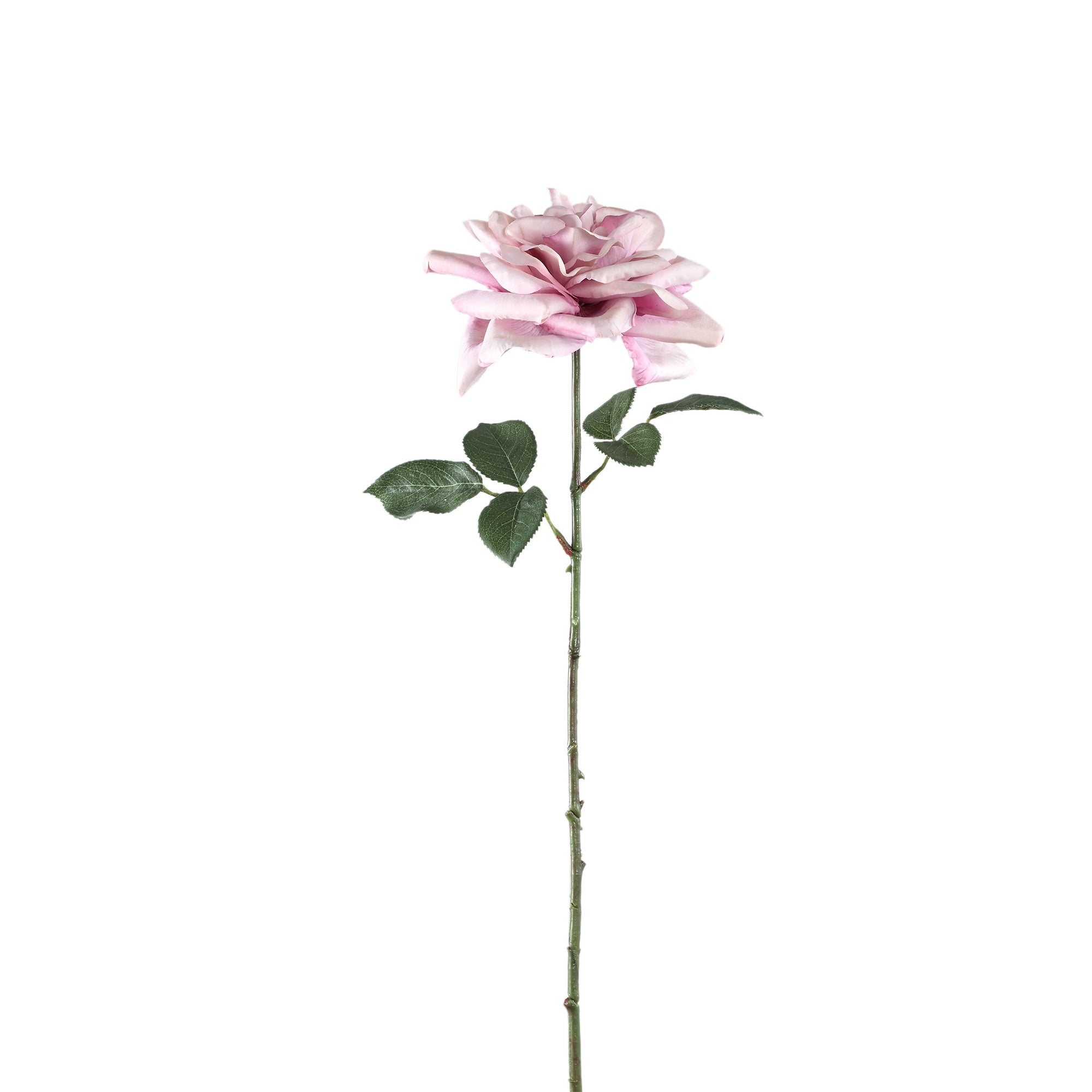 Rose Flower lilac rose spray with leaves Rose — Fleur artificielle — Fleur artificielle design premium | Häus