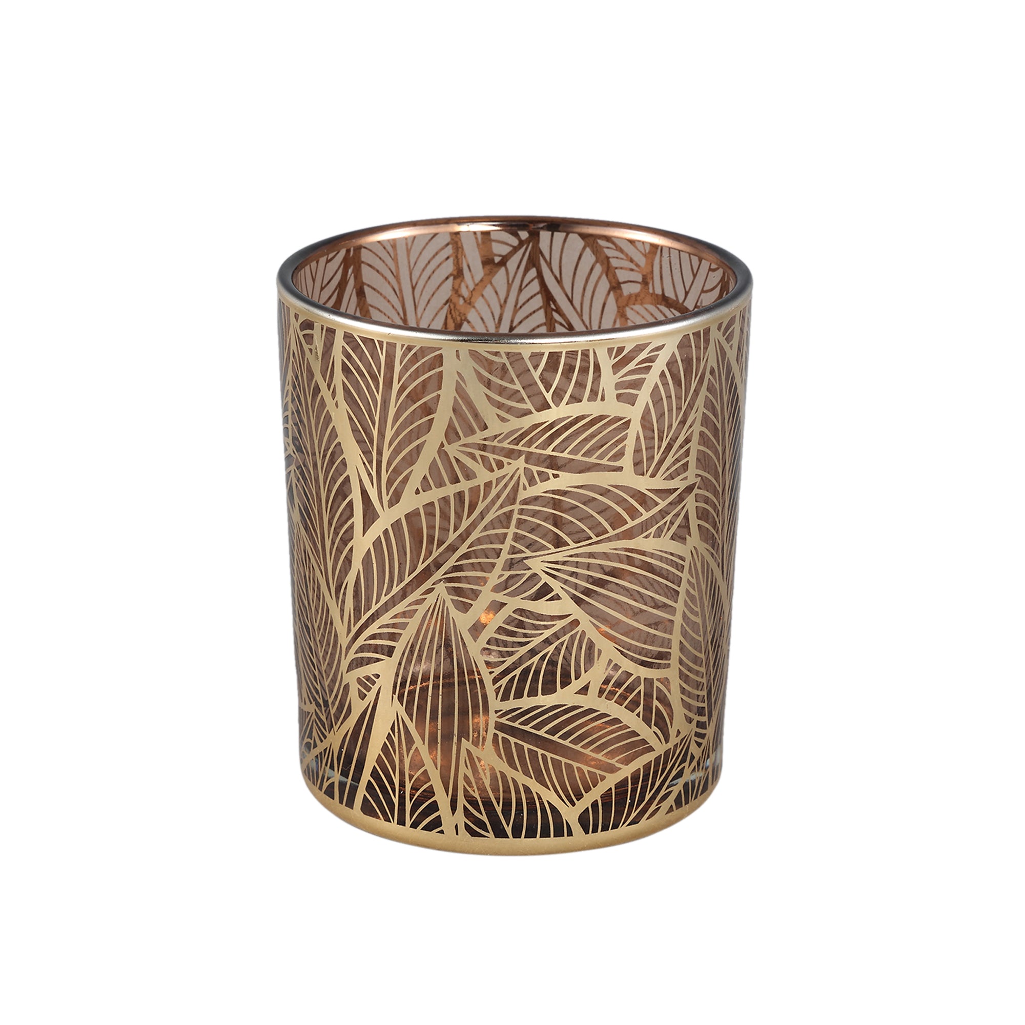 Sariska Photophores en verre - Or