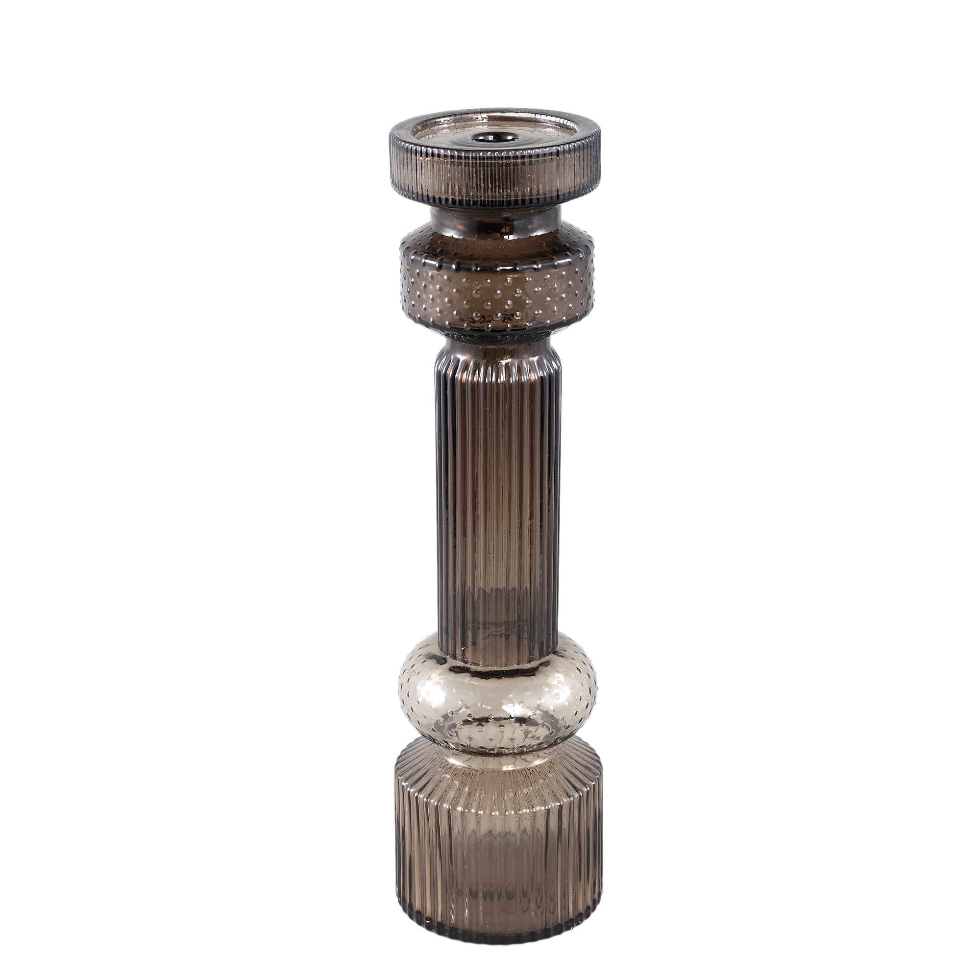 Fadri Chandeliers en verre — Candle Holder - Gris