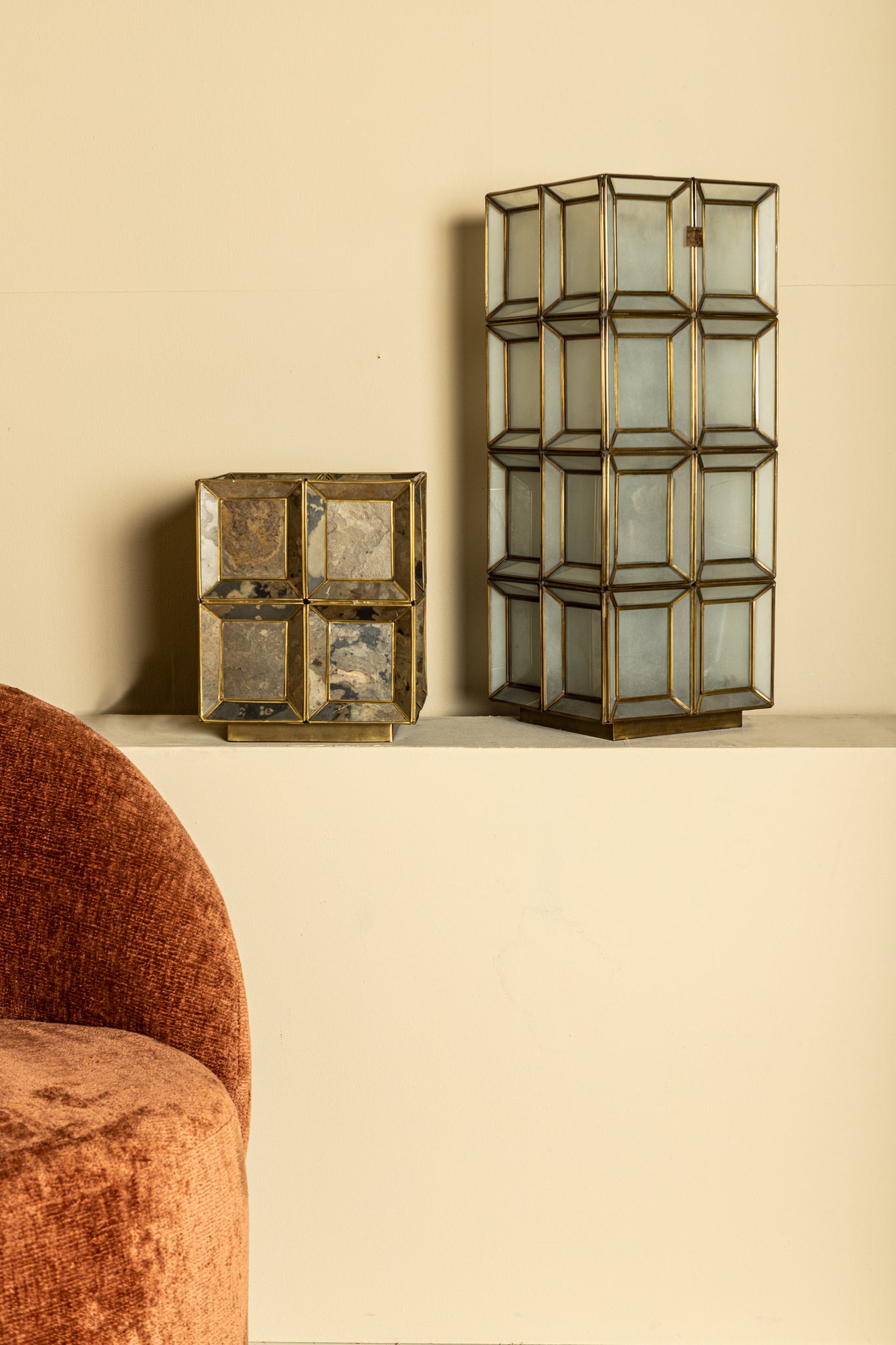 Layra Lampes de table en fer - Or