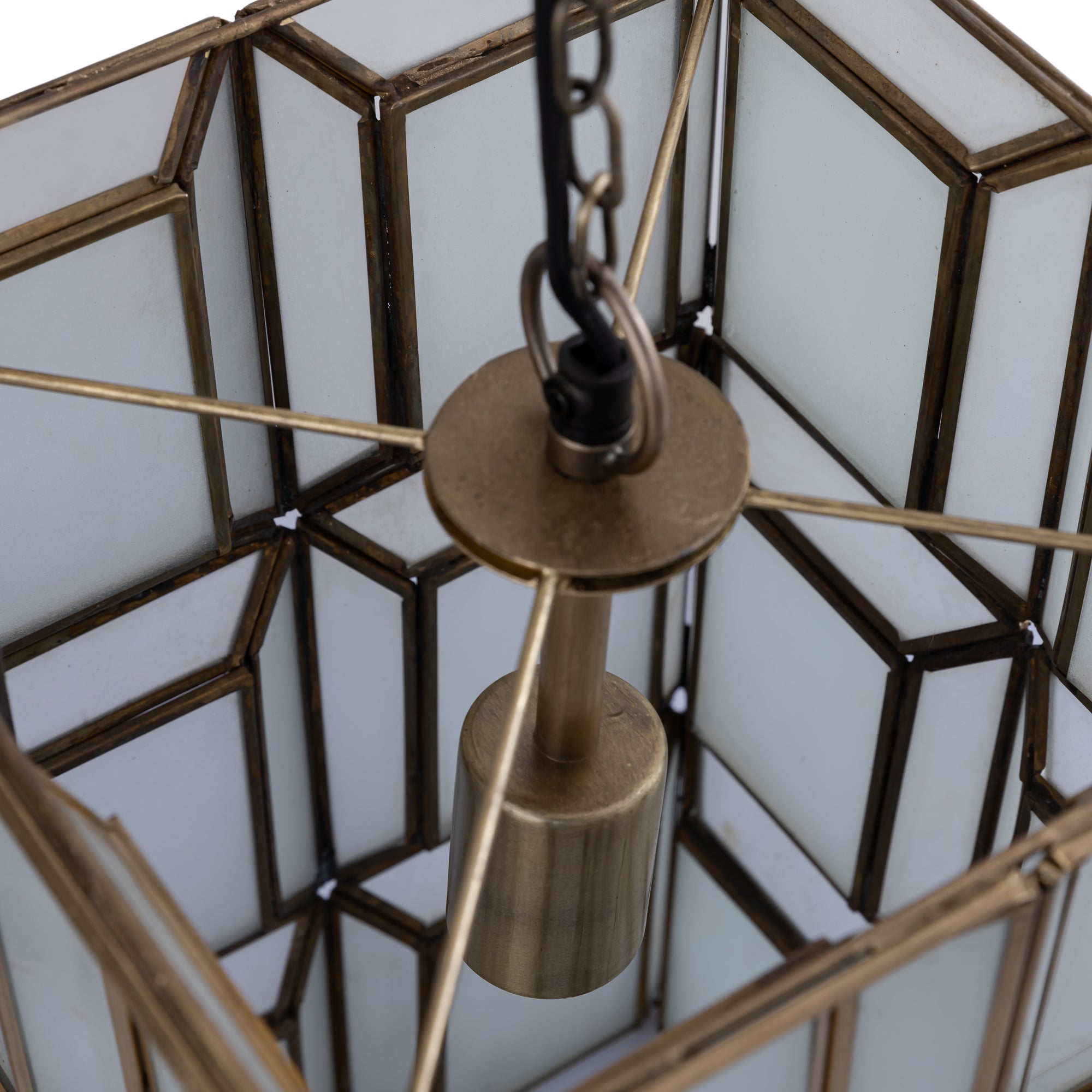 Layra Lustres en verre - Or