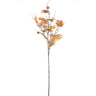 Twig plant yellow green maple spray with chestnut Jaune — Branche artificielle