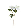 Rose Flower white with 2 buds Blanc — Fleur artificielle — Fleur artificielle design premium | Häus